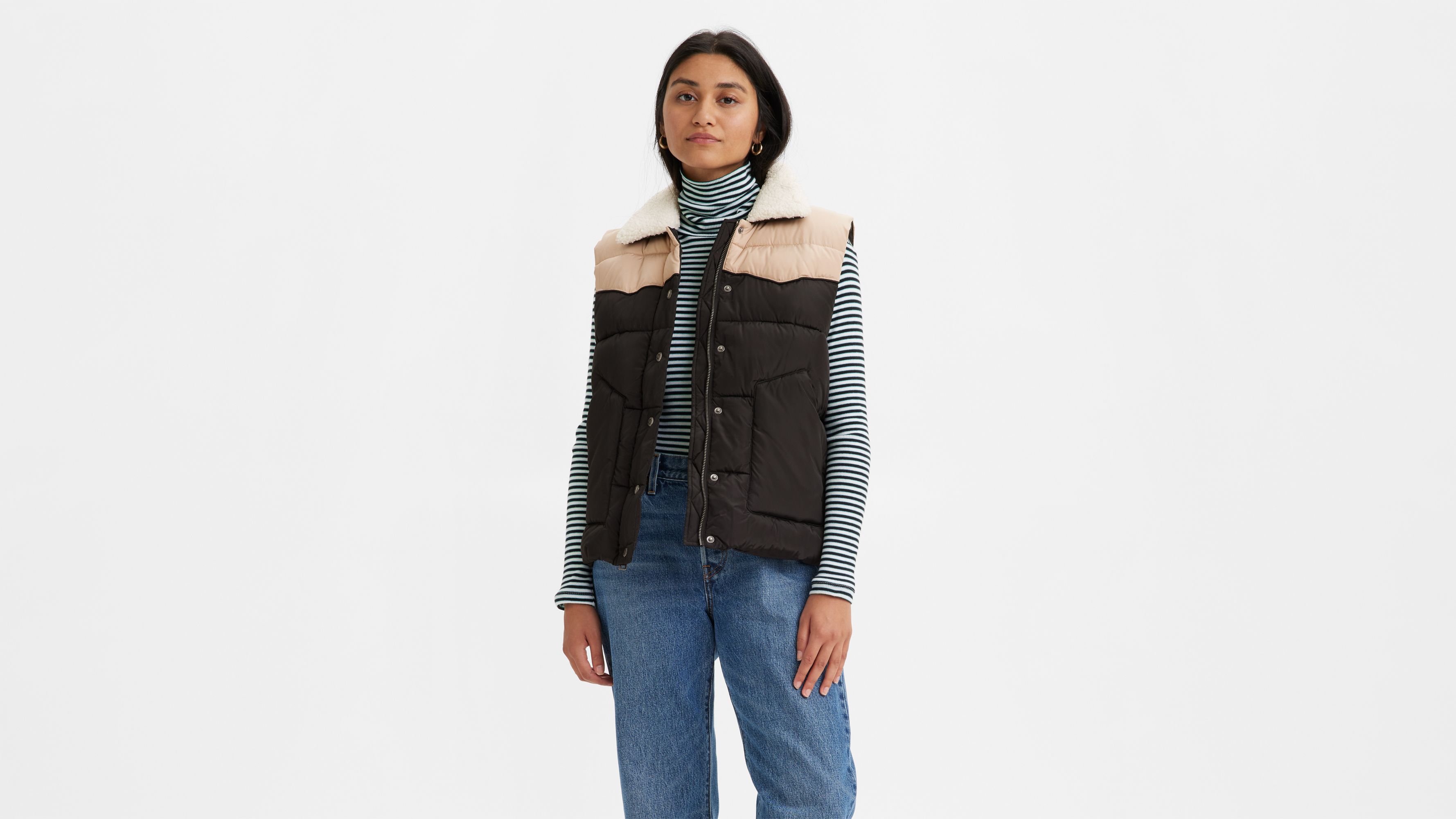 Quilted Puffer Vest 1