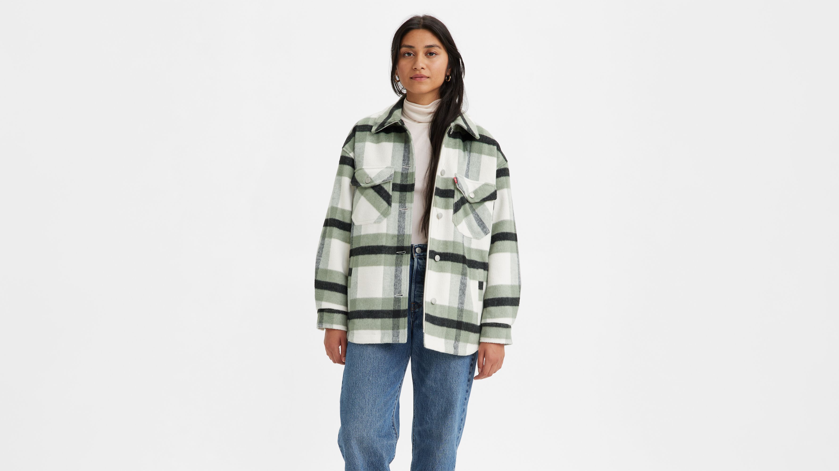 Wool Shirt Jacket - Multi-color | Levi's® CA