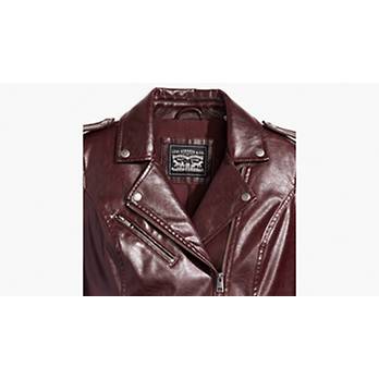 Faux Leather Moto Jacket 4