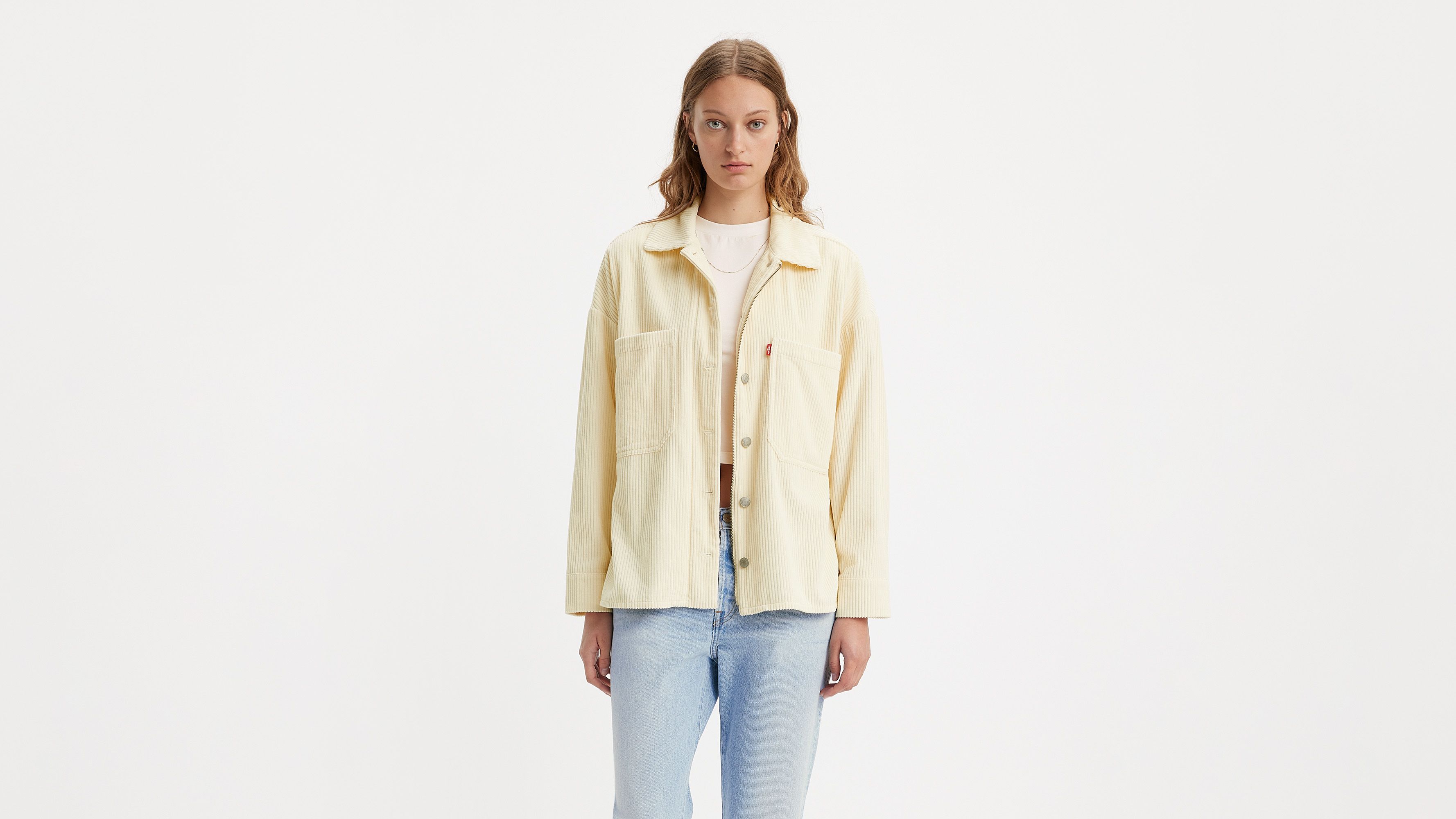 Corduroy Shirt Jacket - Yellow | Levi's® US