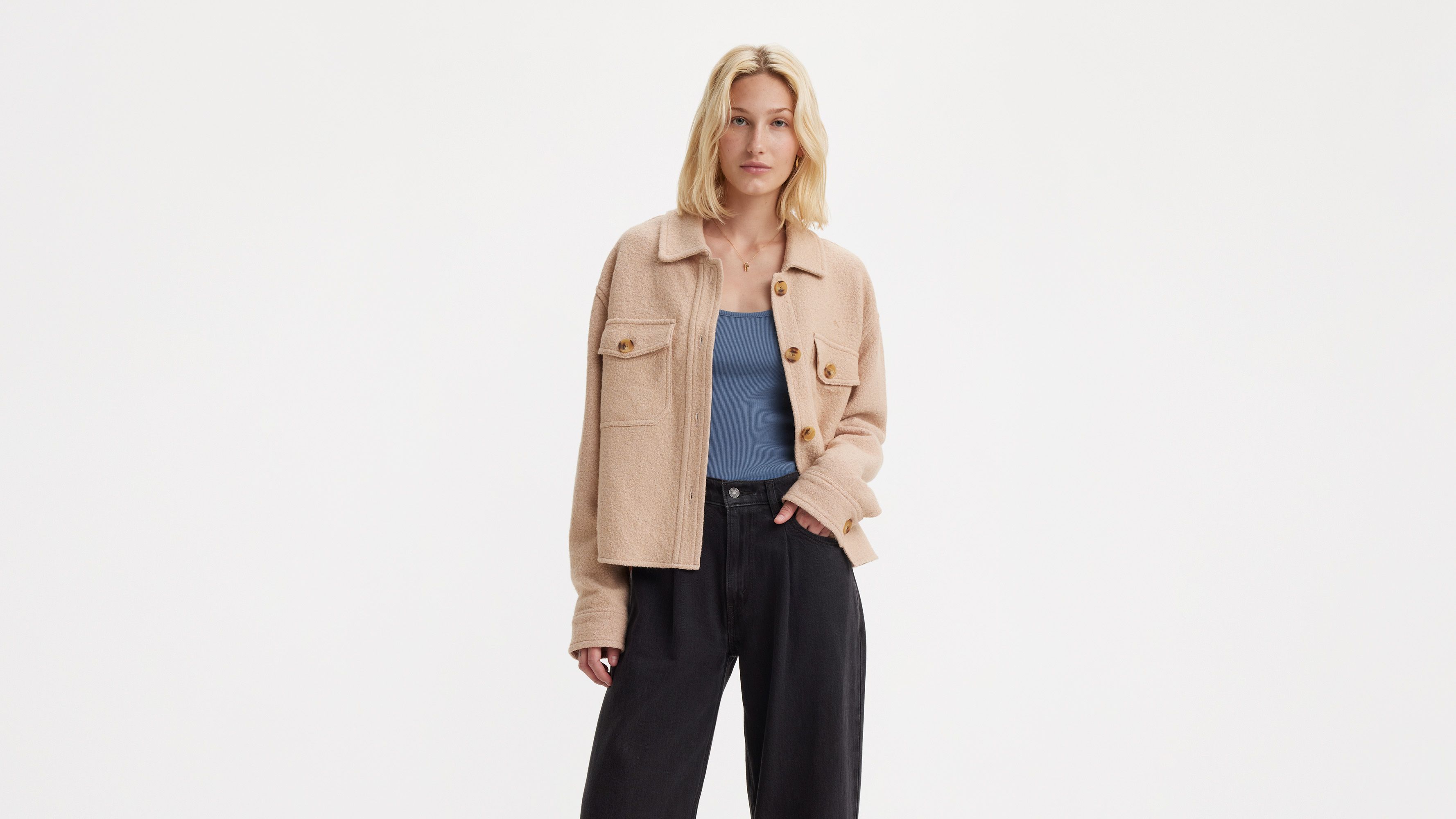 Cropped Shacket 1