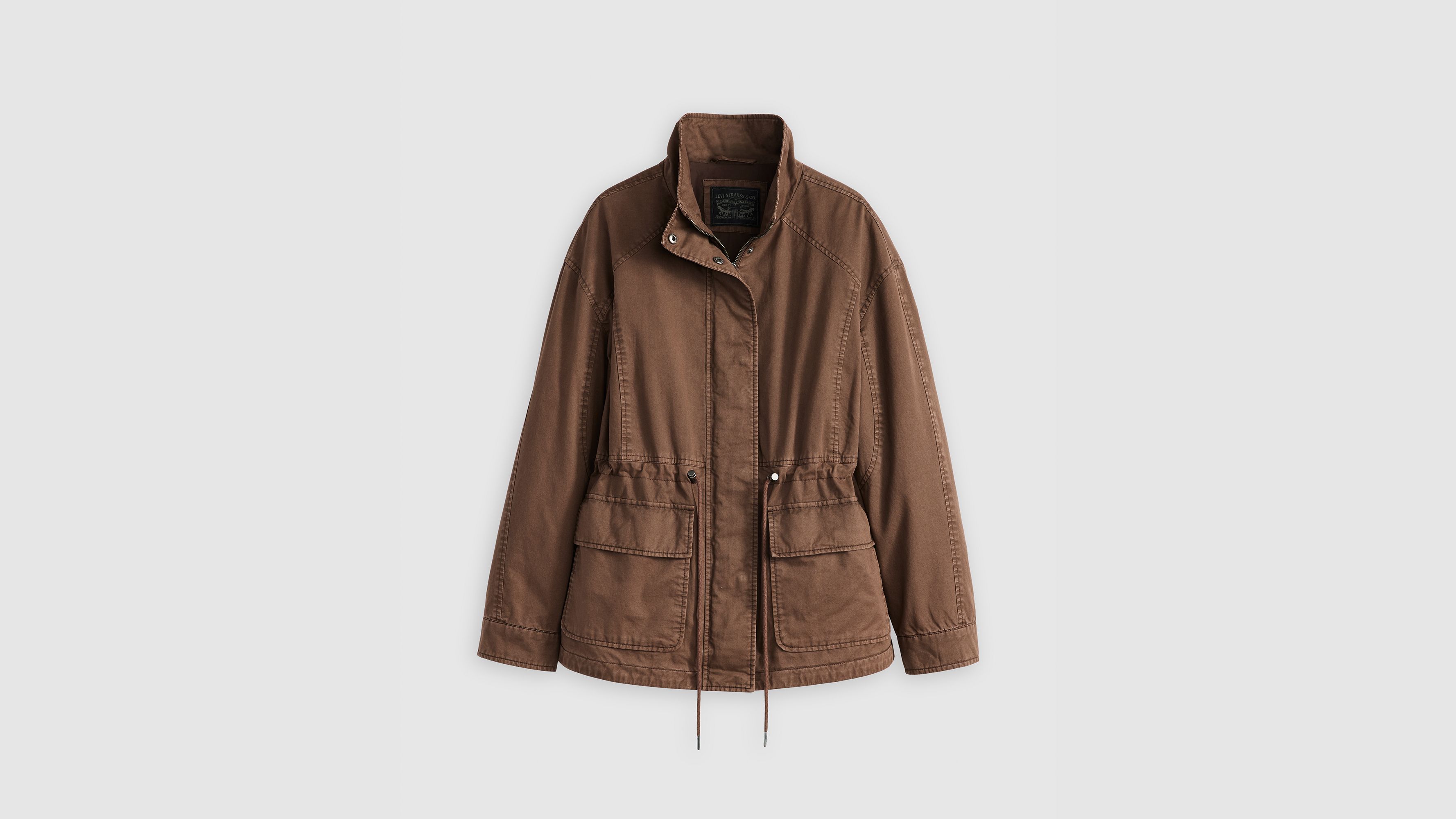 Stand Up Collar Military Jacket 3