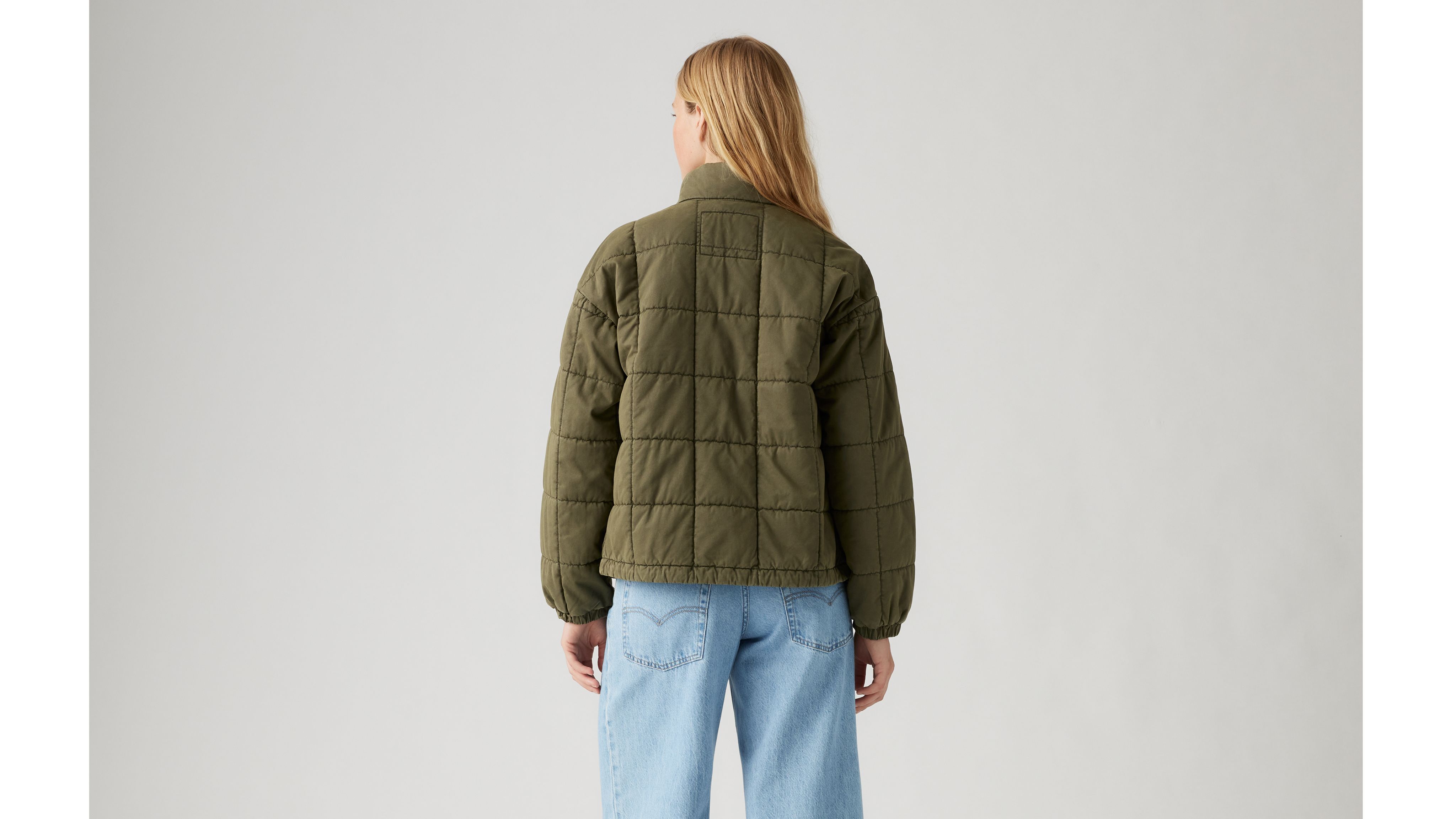 Box Quilted Cotton Jacket