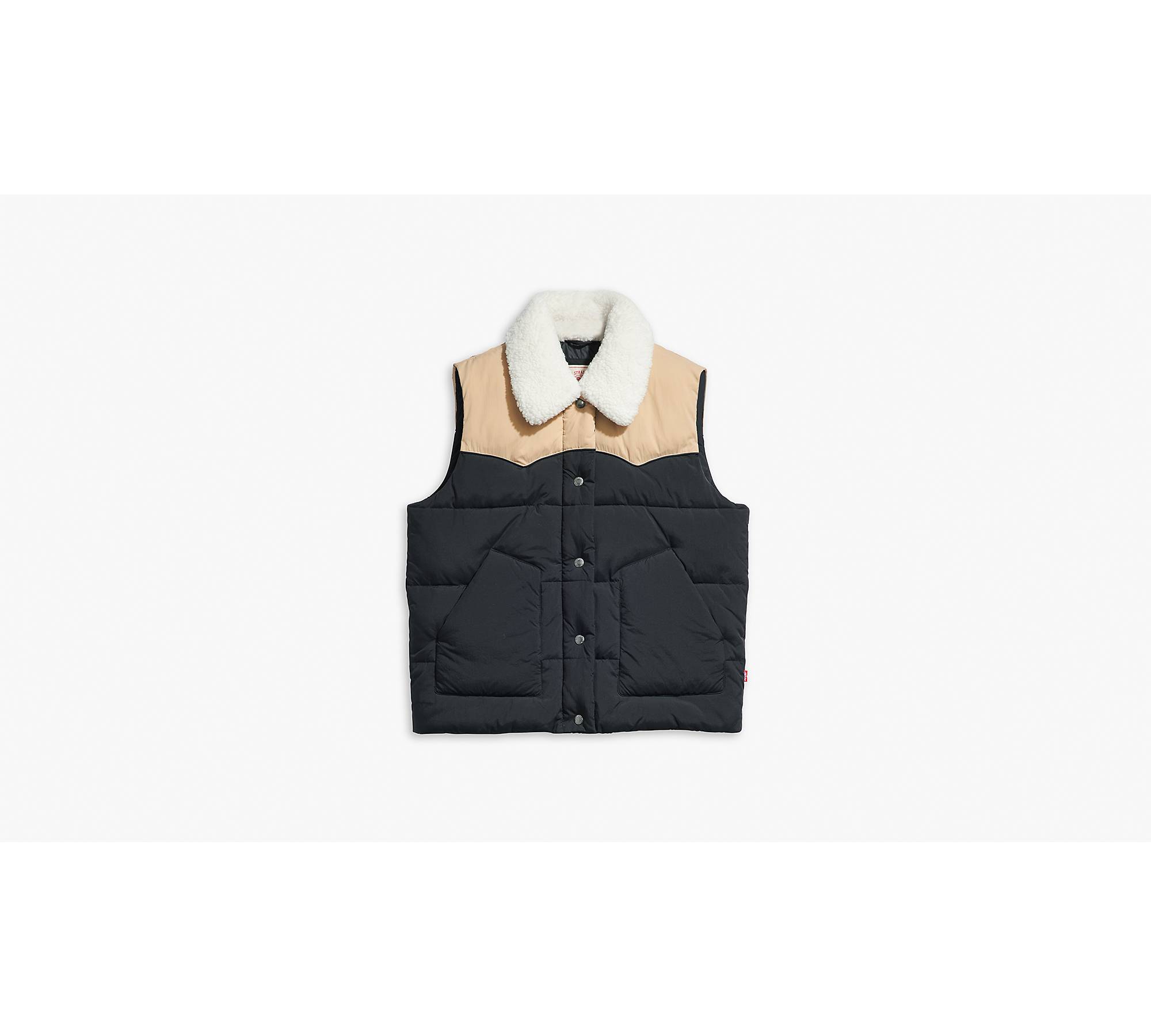 Quilted Vest - White | Levi's® CA