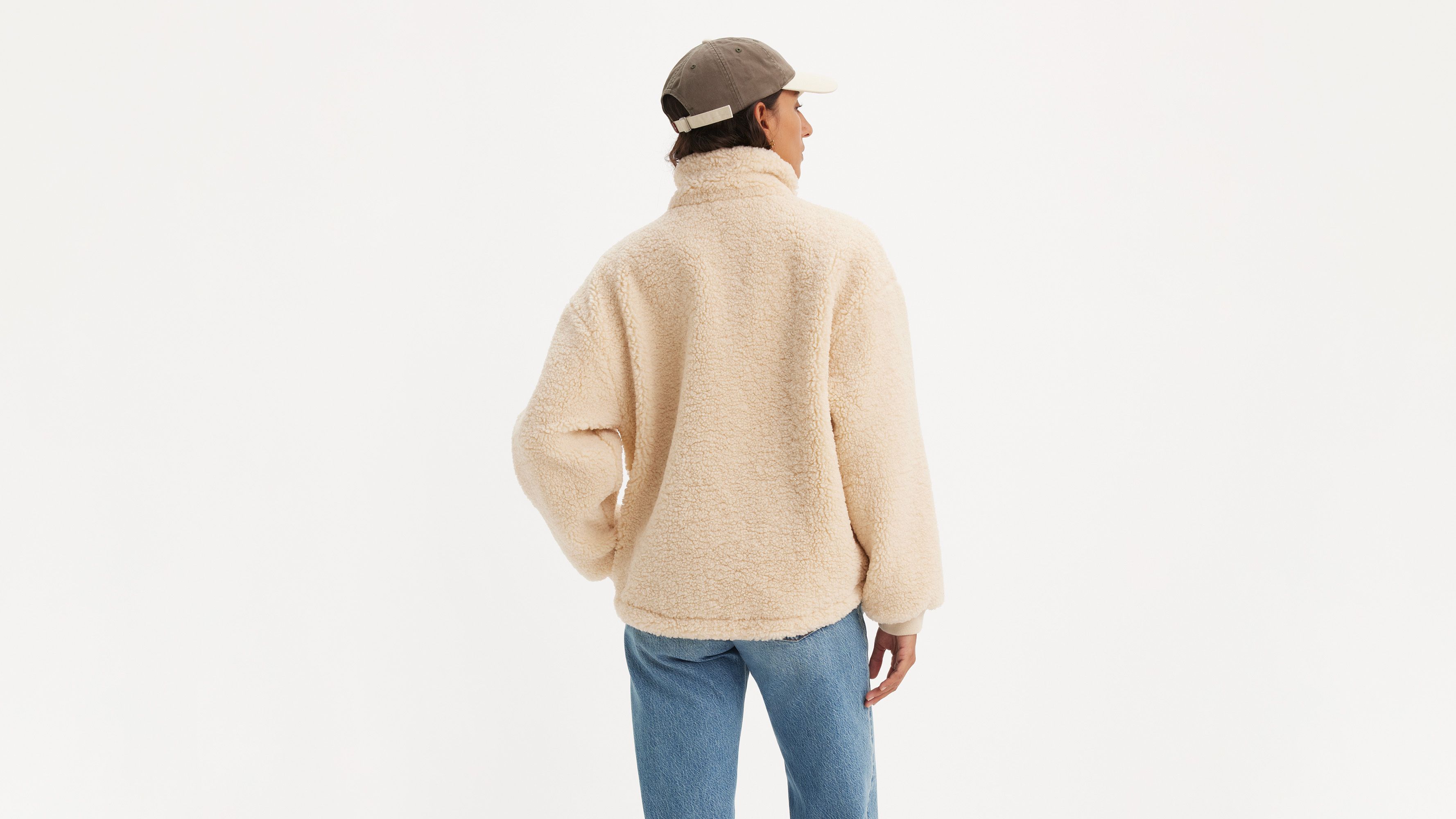 Teddy Sherpa Jacket - Yellow