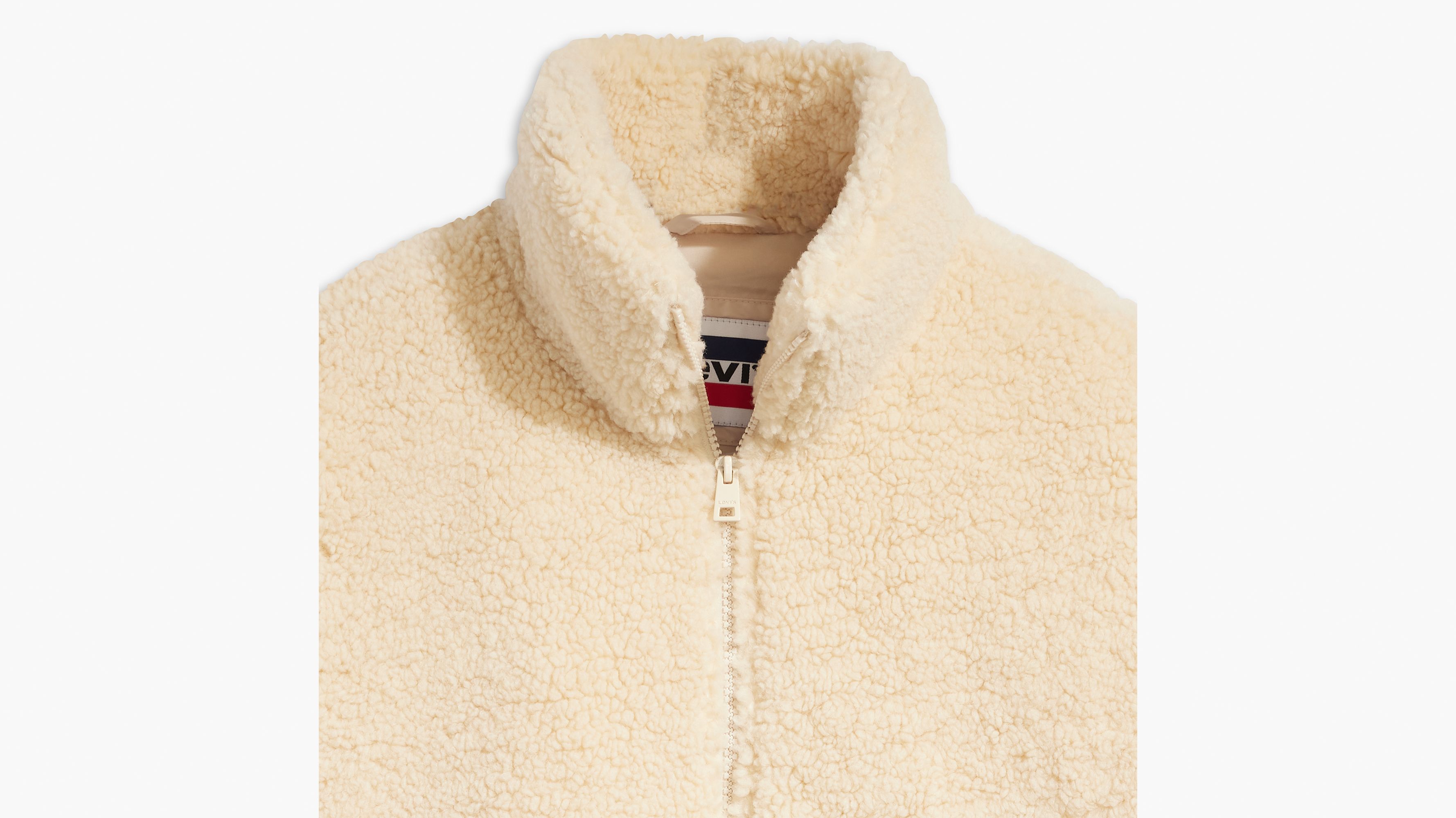 Teddy Sherpa Jacket - Tan