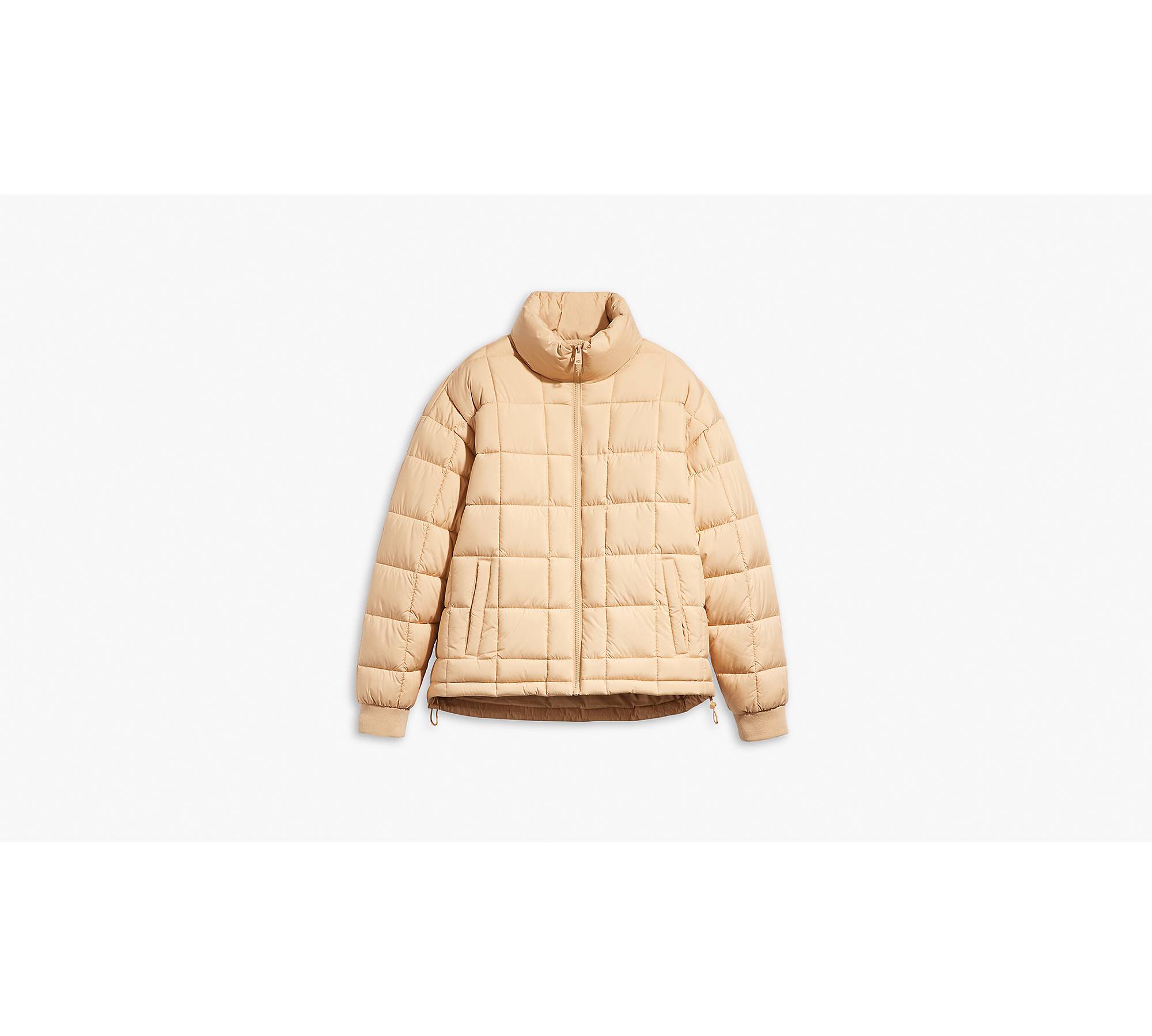 Box Quilted Puffer Jacket - Brown | Levi's® CA