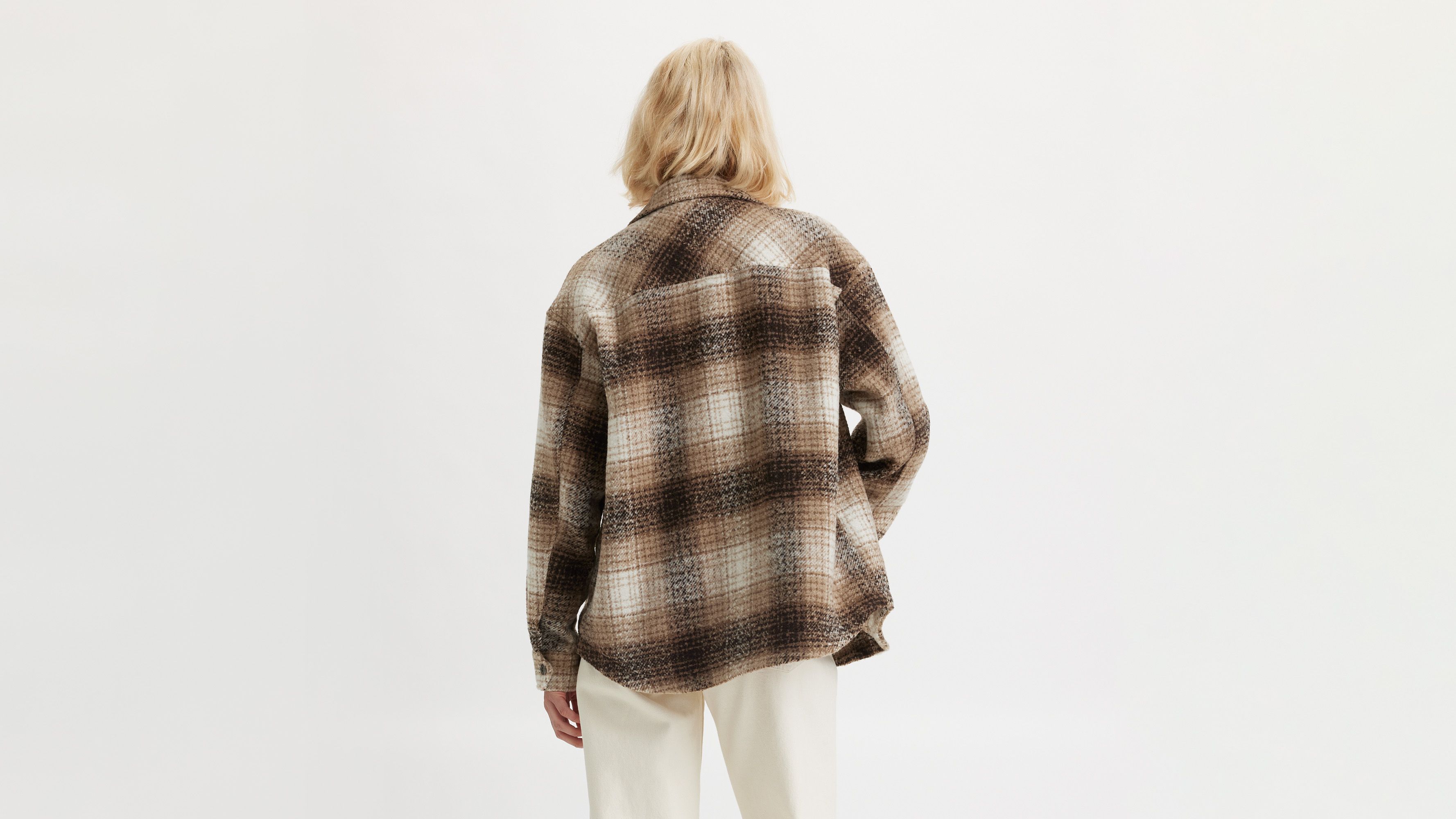 Plaid Shirt Jacket 2