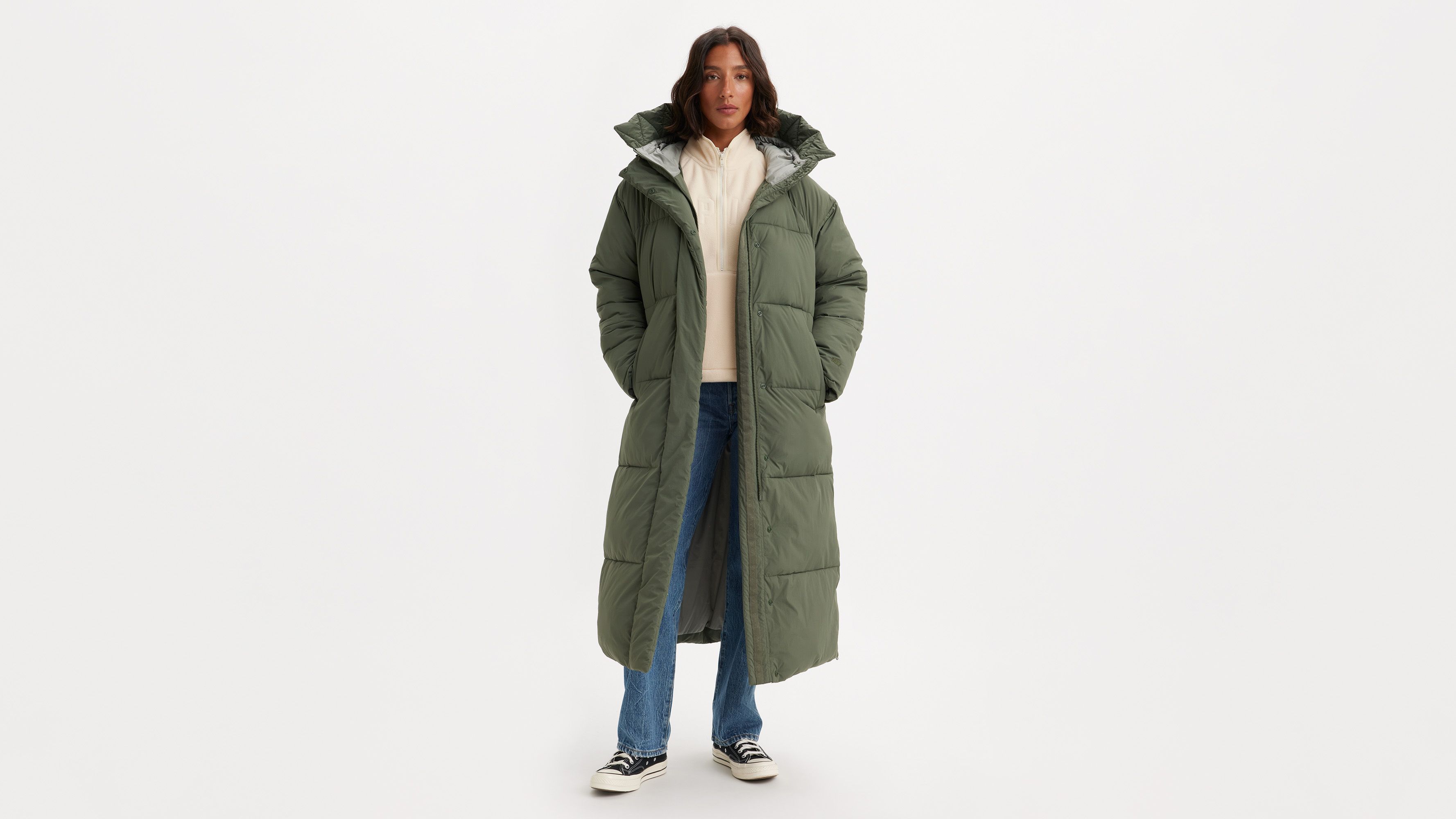 Levis edith parka coat on sale