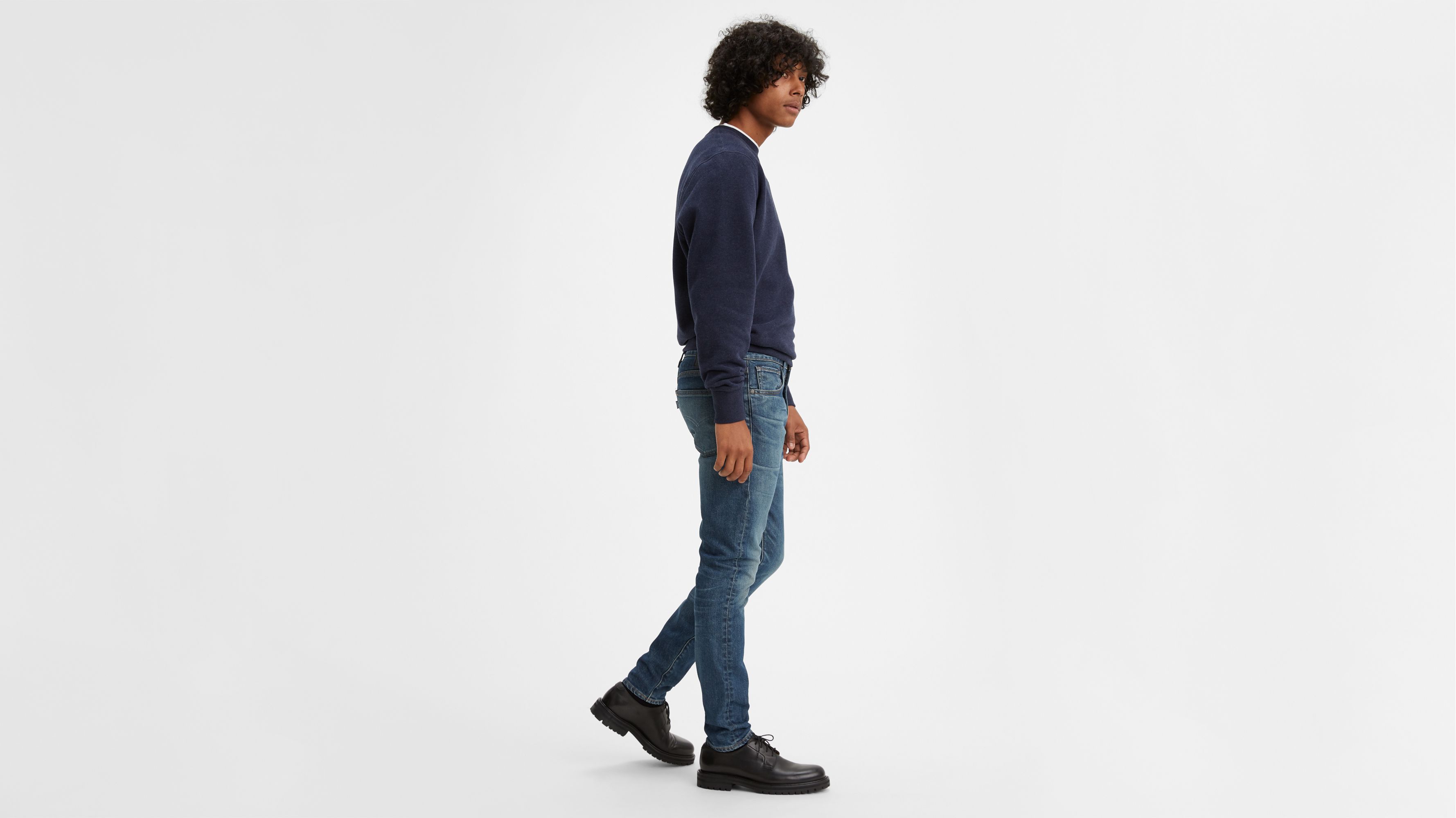 Levis Levis counter genuine 59607-0005 men's 512 series high-end LVC  slim-fit narrow-legged jeans