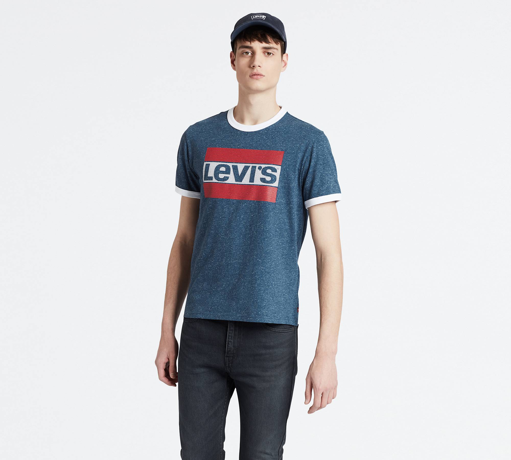 Ringer Tee Shirt - Blue | Levi's® US