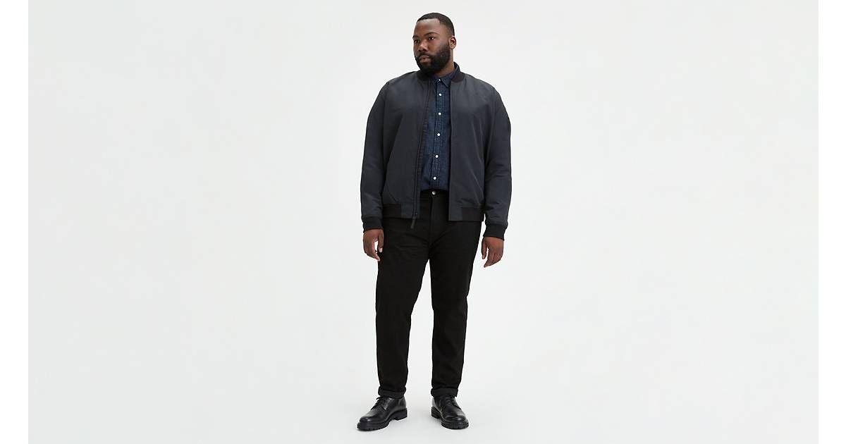 502™ Taper Men's Jeans (big & Tall) - Black | Levi's® US