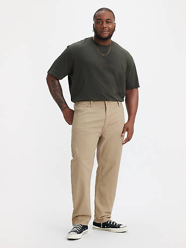 리바이스 Levi 502 Taper Fit Mens Jeans (big & Tall),True Chino - Stretch