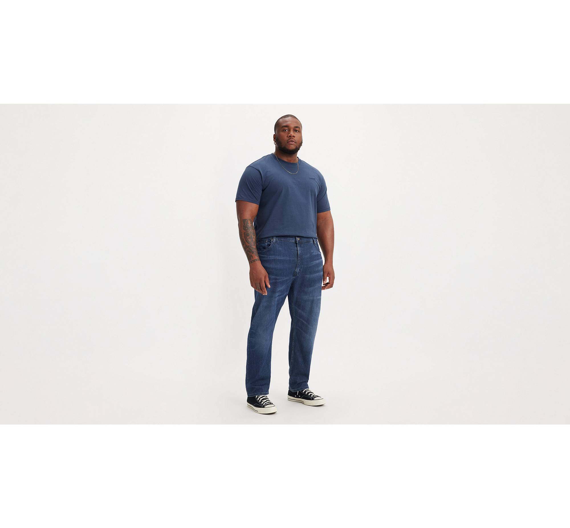 502™ Taper Fit Levi’s® Flex Men's Jeans (big & Tall) - Dark Wash | Levi ...