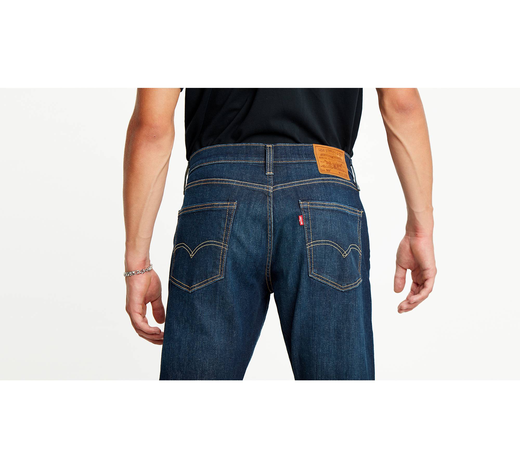 ugyldig skotsk på en ferie 502™ Taper Levi's® Flex Men's Jeans (big & Tall) - Dark Wash | Levi's® US