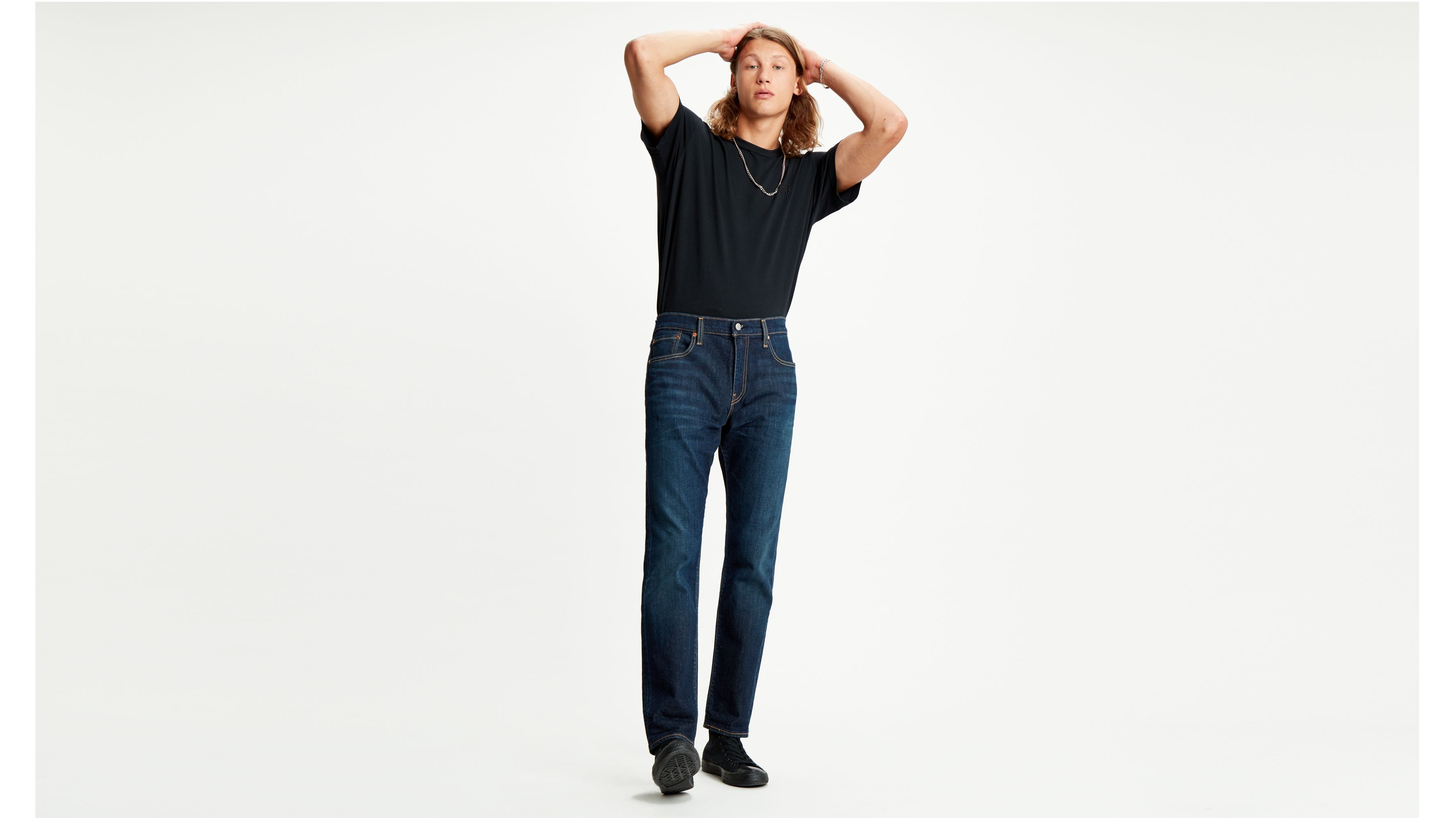 levi's 502 taper fit jeans