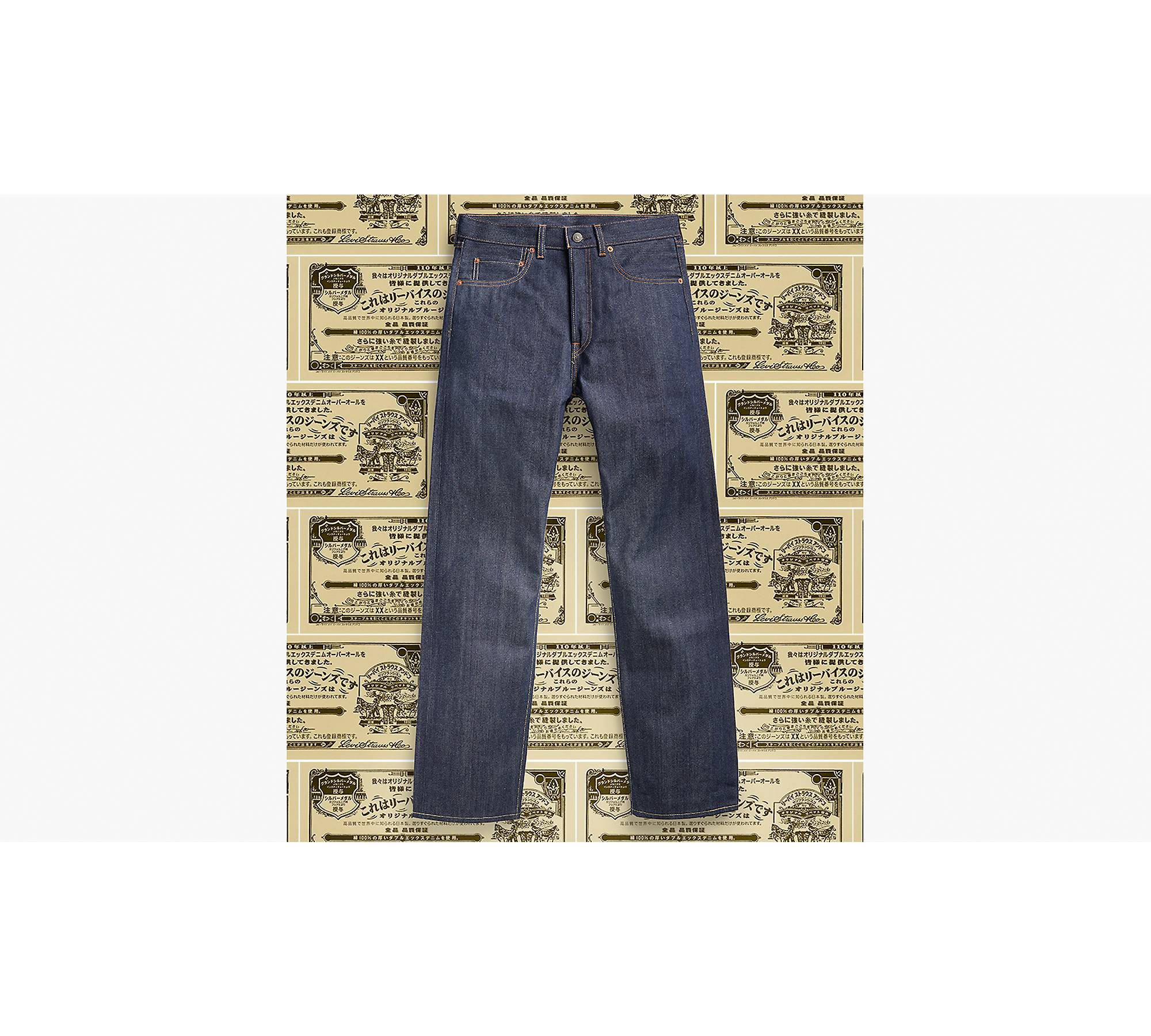 1966 501® Original Fit Selvedge Men's Jeans - Dark Wash