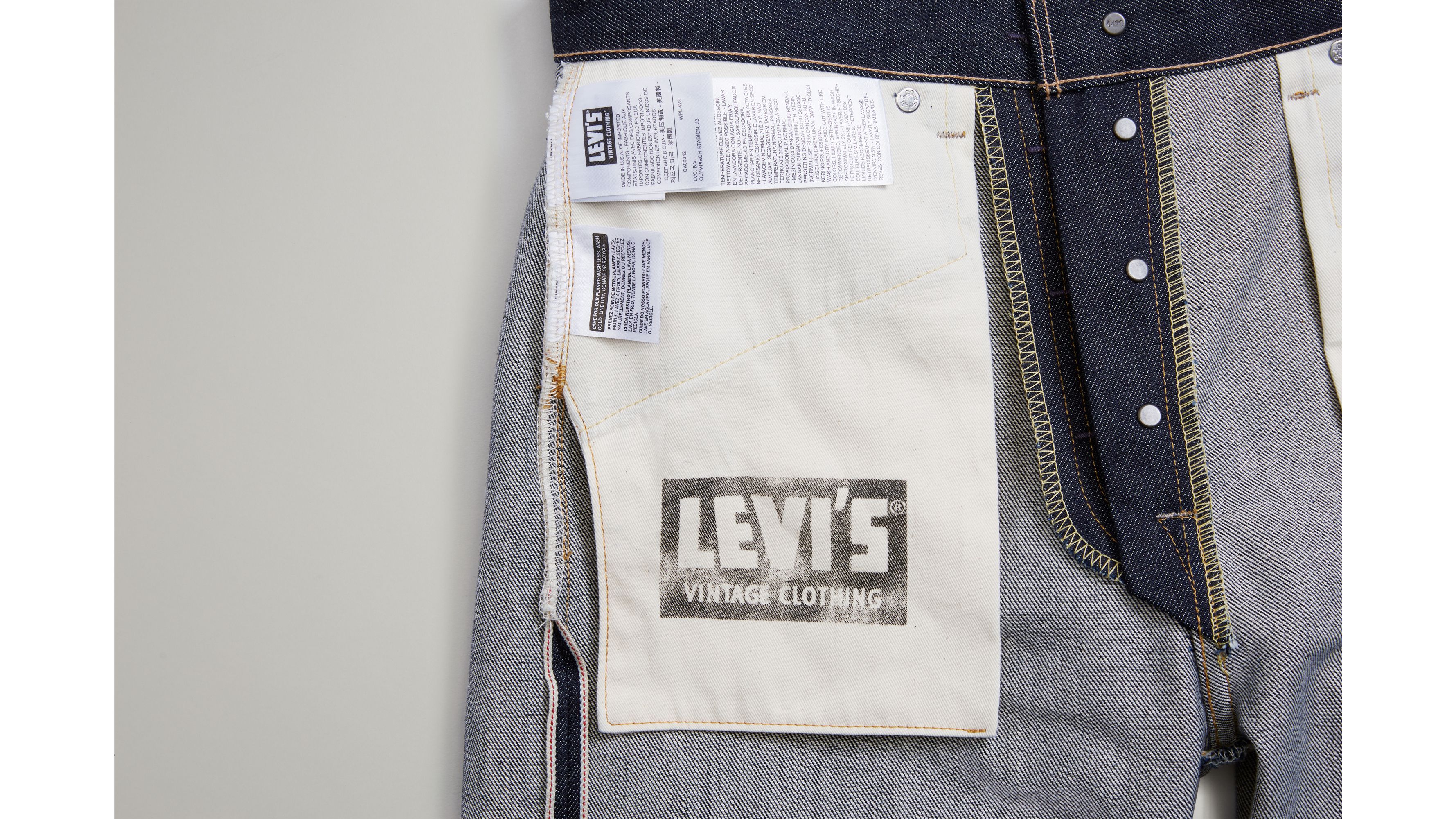 Levi's 501® xx Vintage 1966 Selvedge