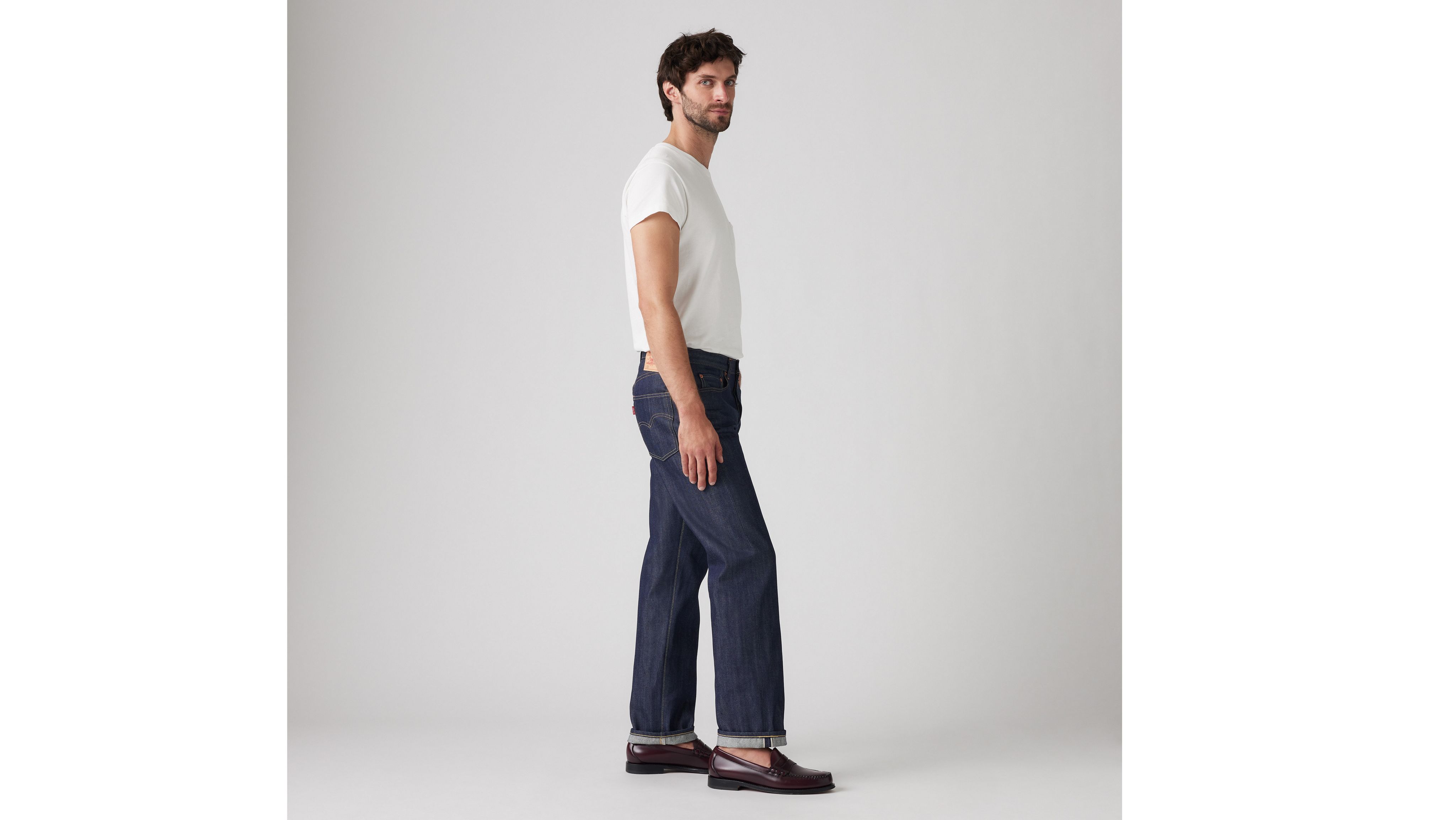 1966 501® Original Fit Selvedge Men's Jeans - Dark Wash | Levi's® US