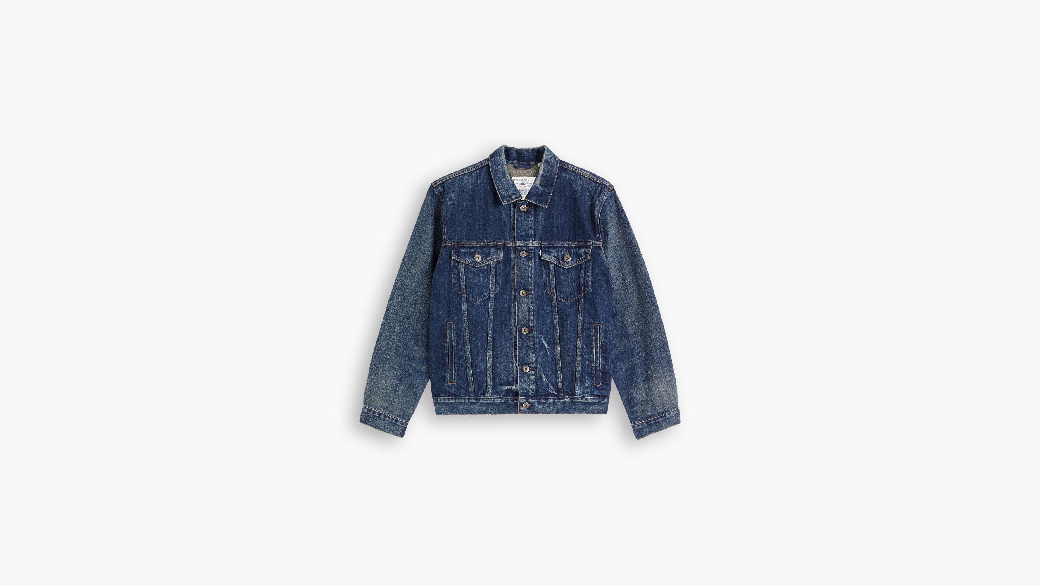 Levi's® Made & Crafted® Type Iii Trucker Jacket - Blue | Levi's® KZ
