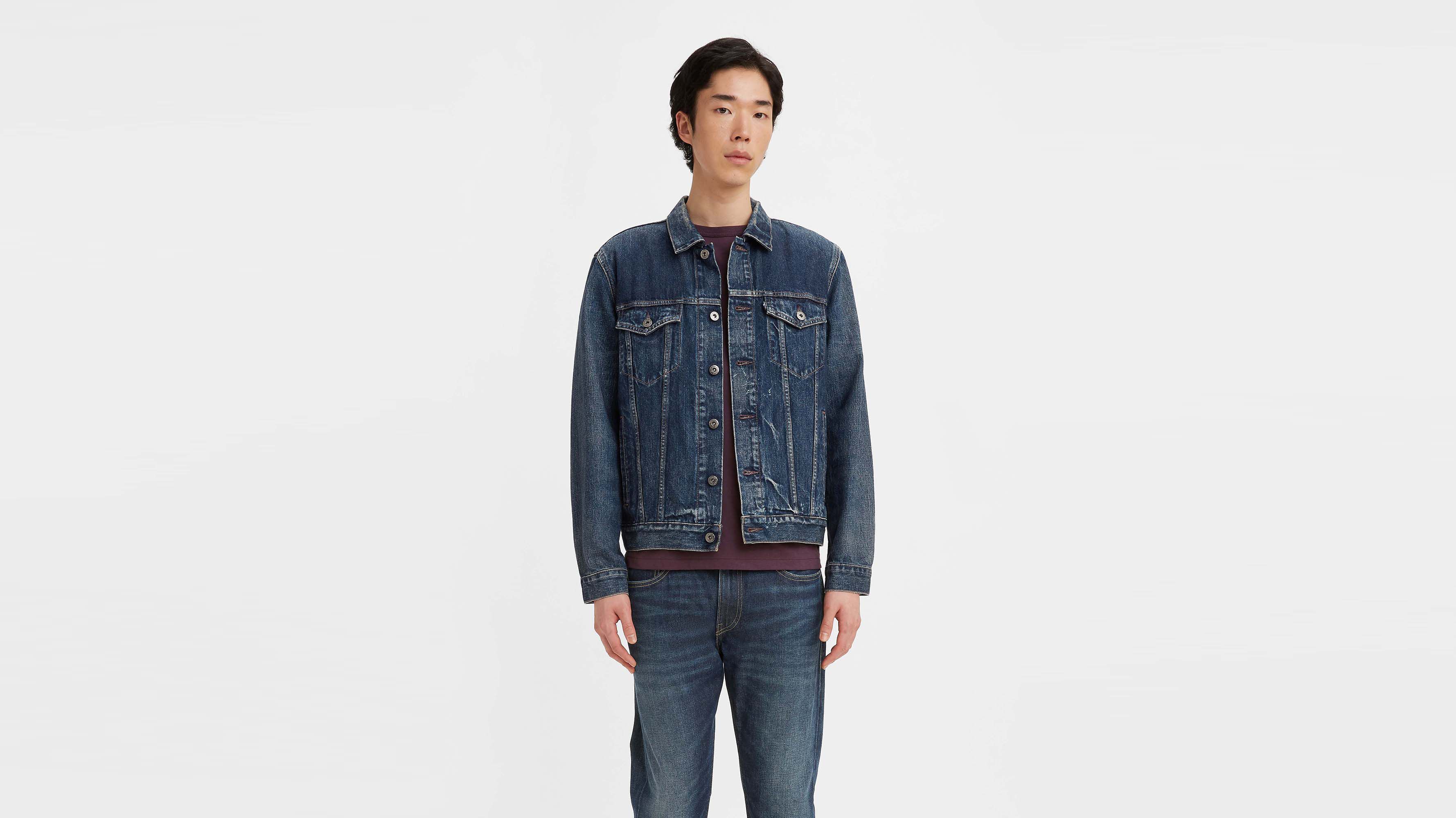 Levi's® Made & Crafted® Type Iii Trucker Jacket - Blue | Levi's® CY