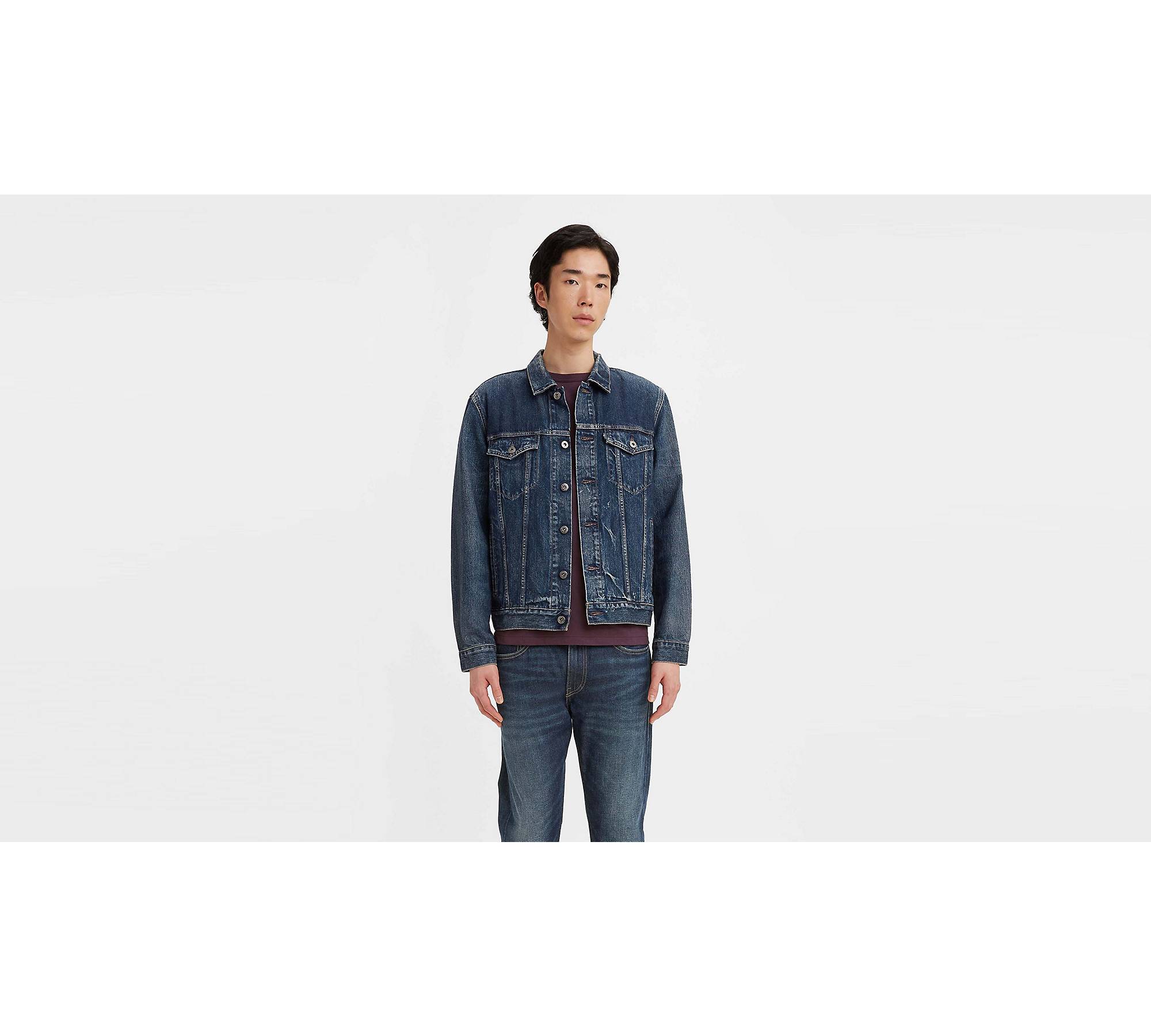 Levi's® Made & Crafted® Type Iii Trucker Jacket - Blue | Levi's® FR
