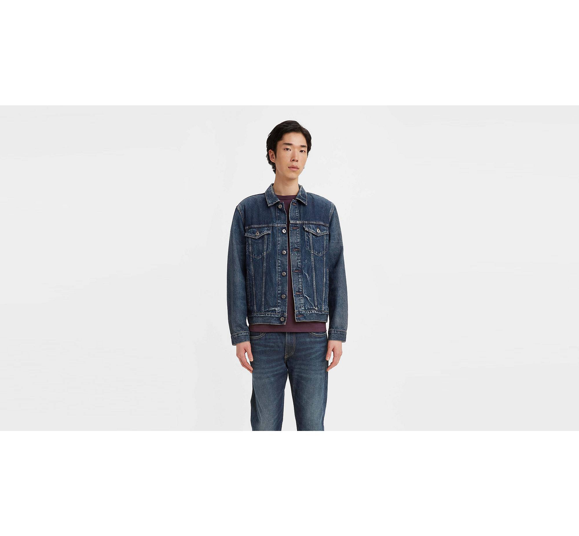 Levi's® Made & Crafted® Type Iii Trucker Jacket - Blue | Levi's® AL