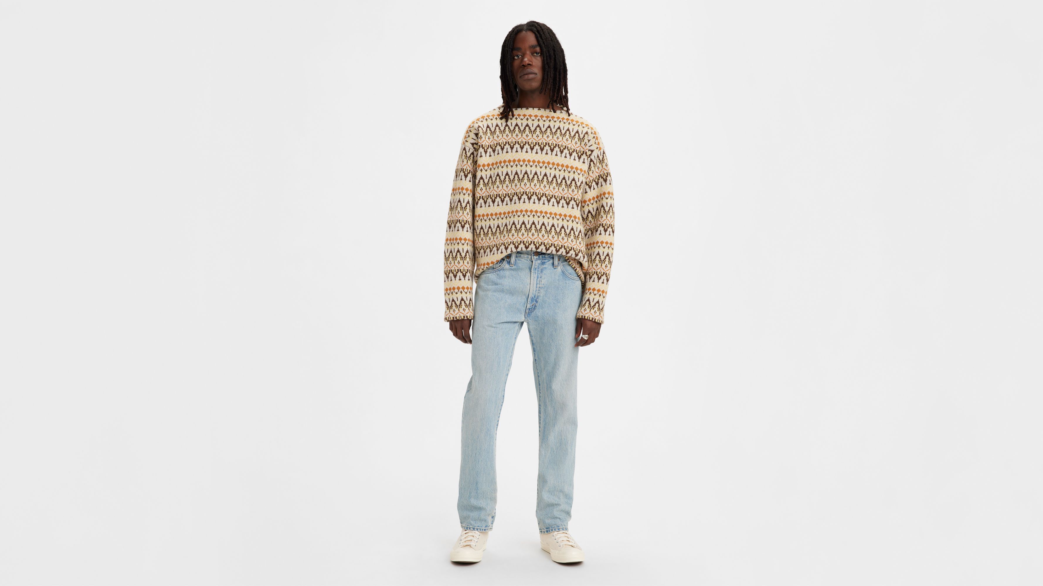 1967 505™ Regular Fit Selvedge Men's Jeans - Light Wash | Levi's® US