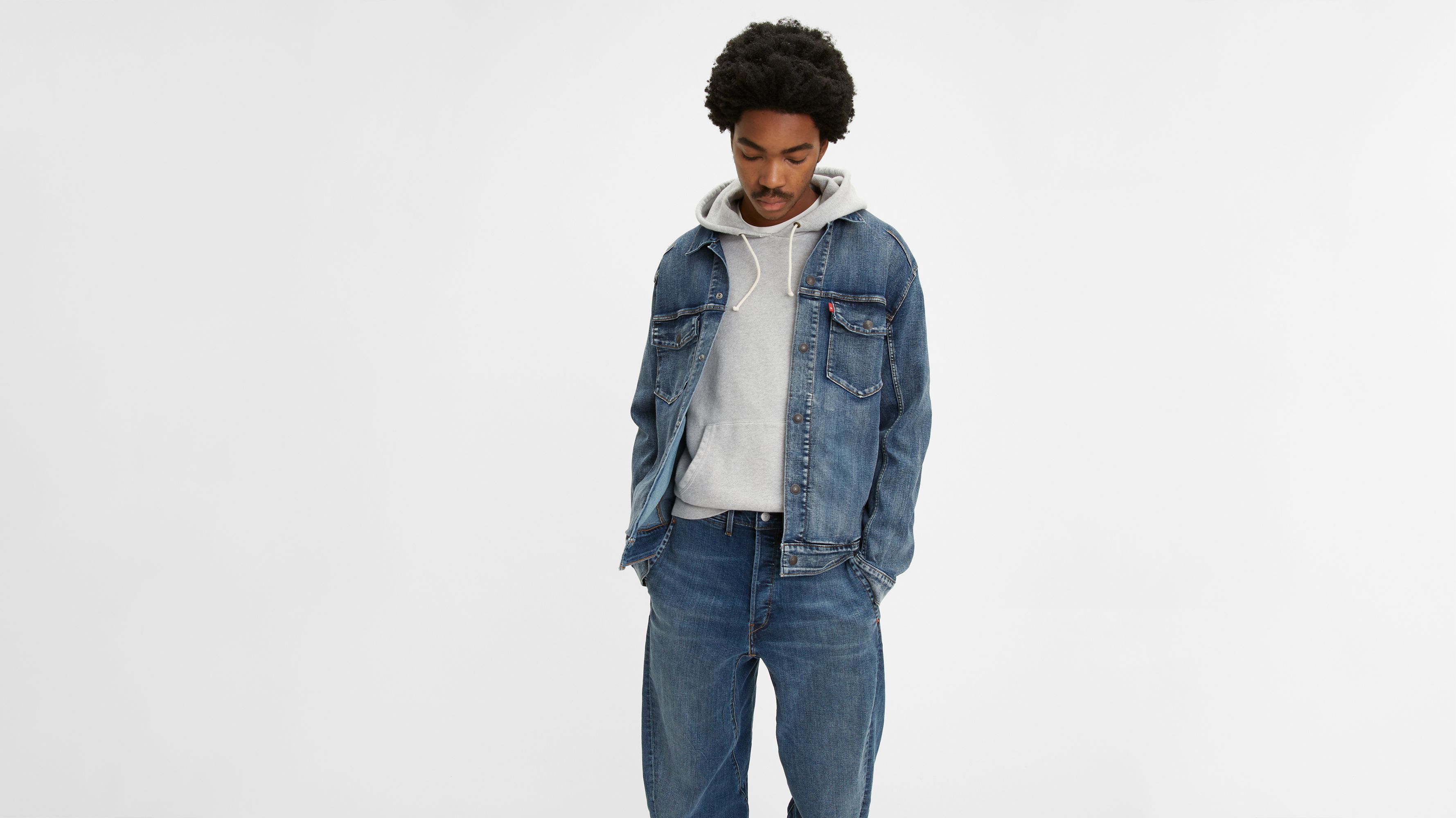 levis engineered jeans trucker jacket