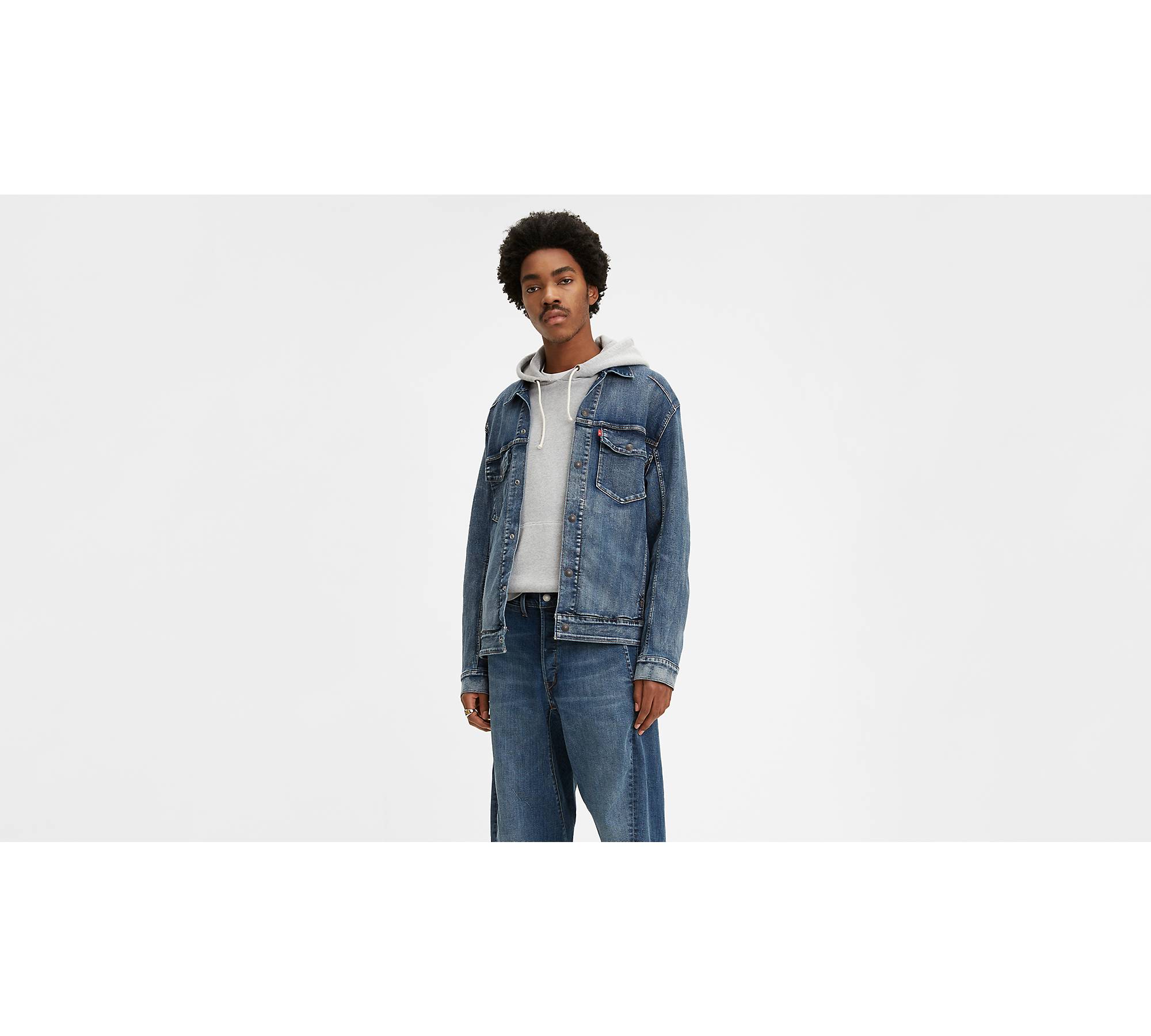 Levi's® Engineered Jeans™ Trucker Jacket - Medium Wash | Levi's® US