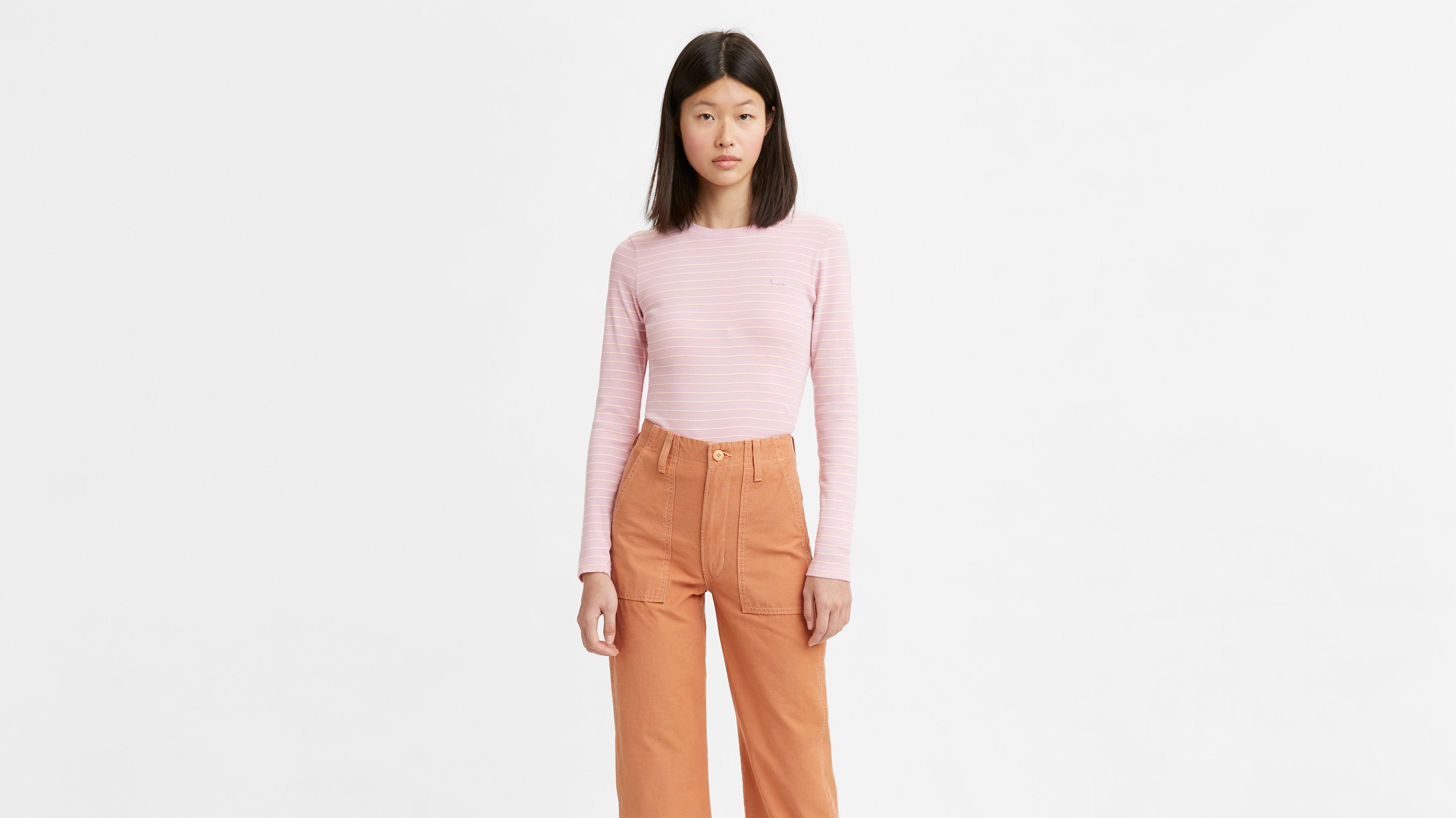 Long Sleeve Baby Tshirt Red Levi's® US