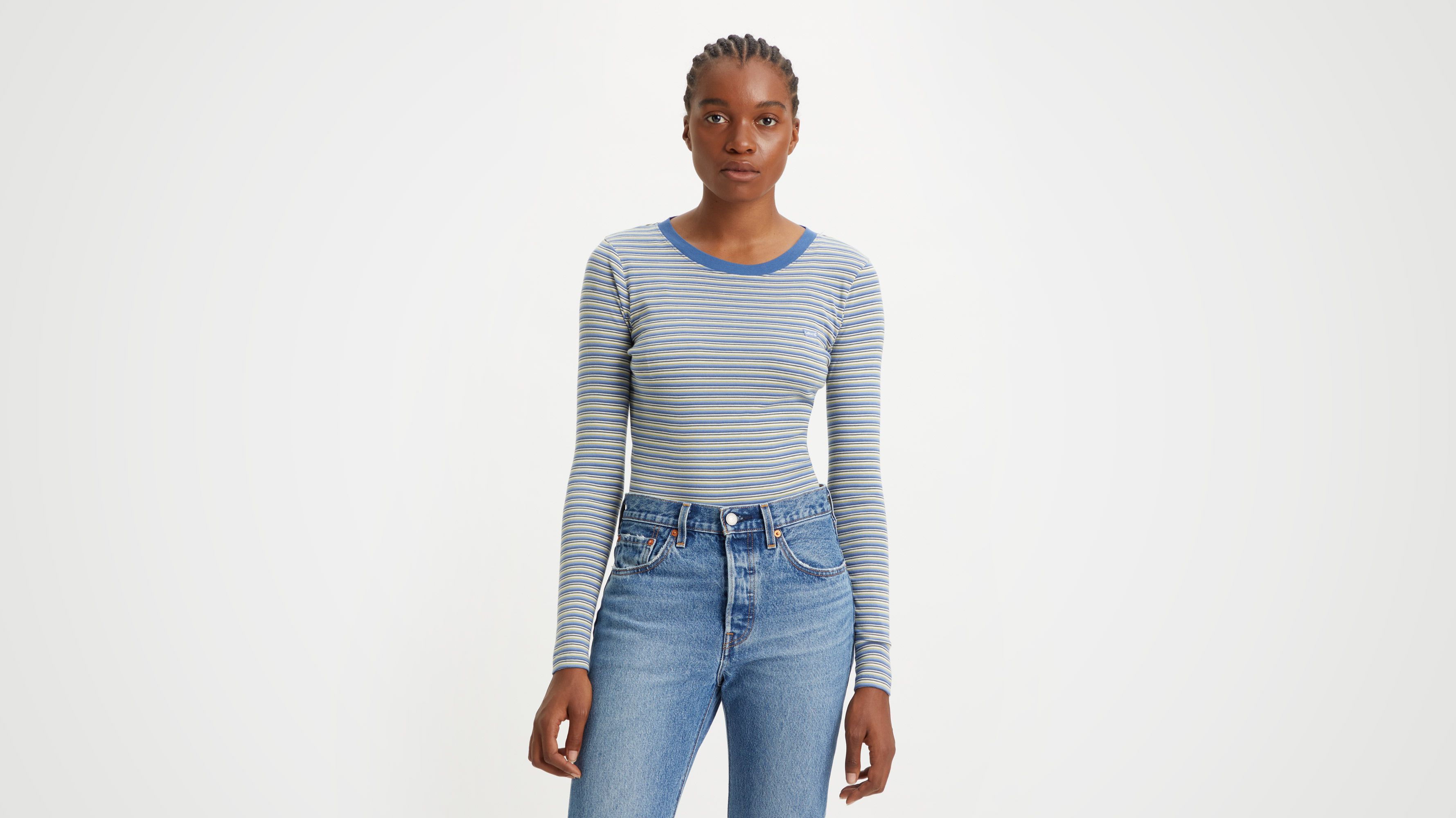 Long Sleeve Baby Tee main image 0