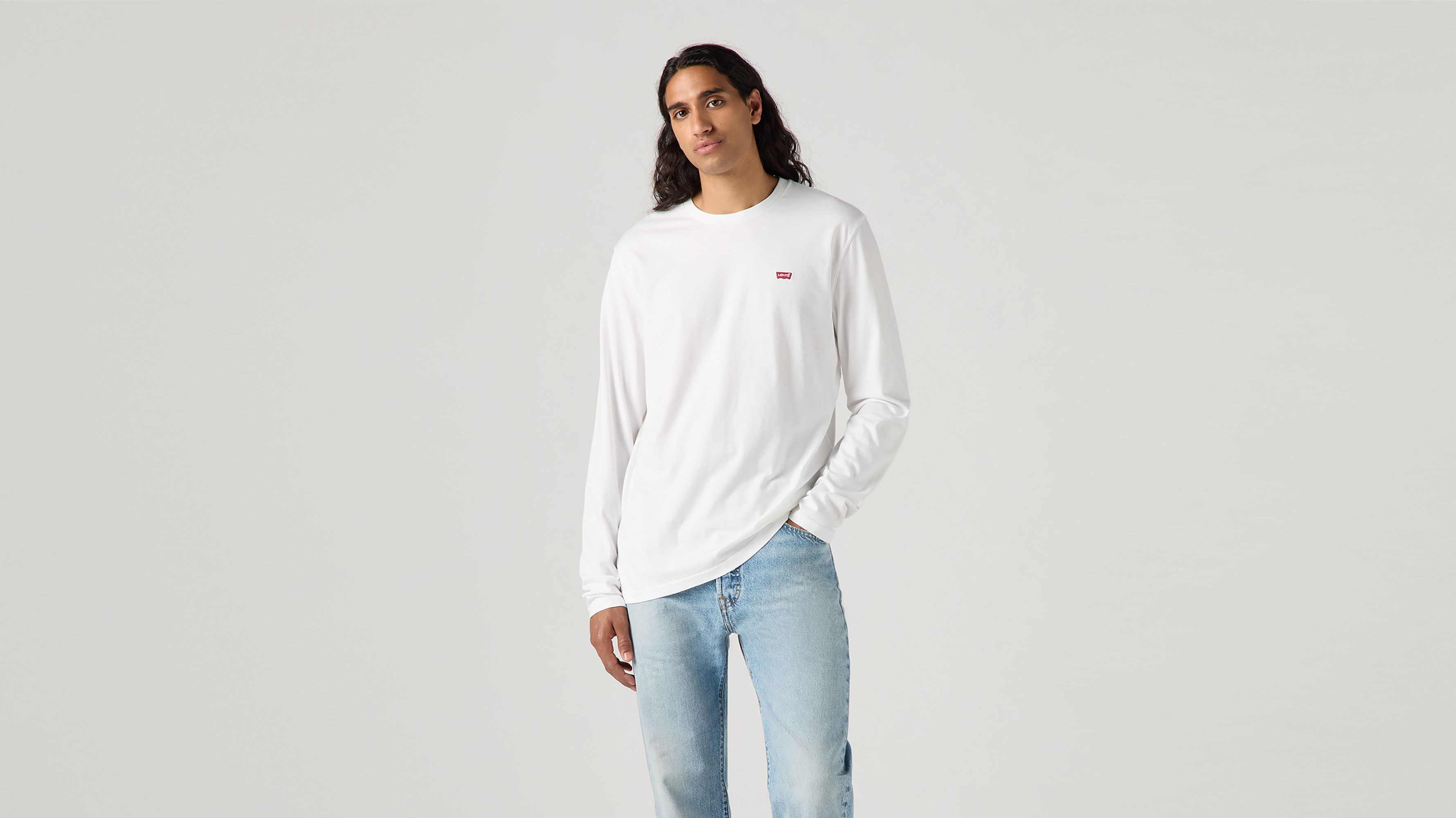 Classic Housemark T-Shirt mit langen Ärmeln 1