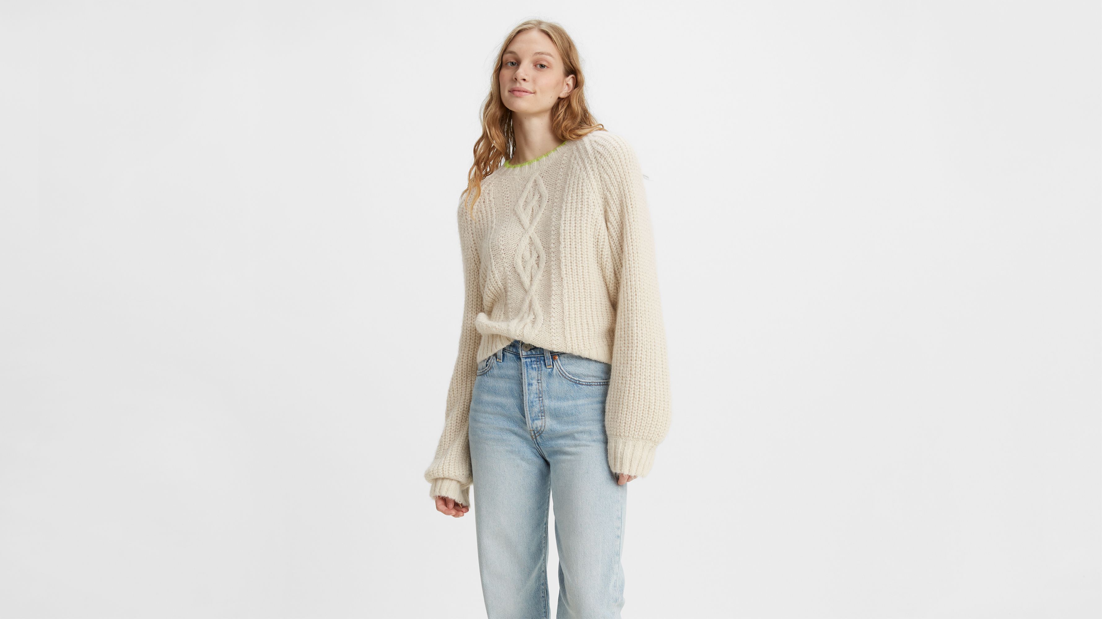 Ava Cable Sweater - Multi-color | Levi's® US