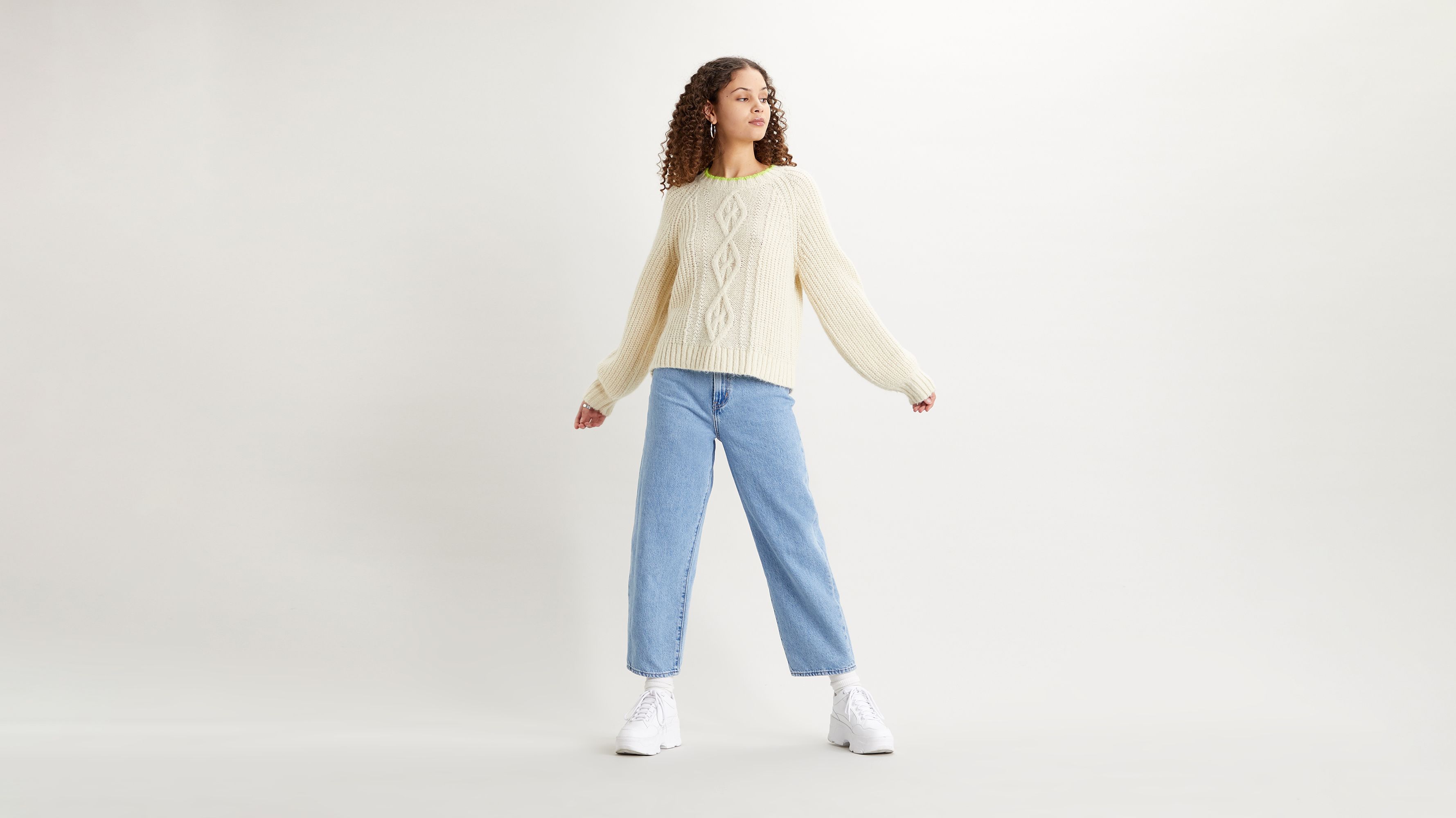 Pullover a trecce Ava 1