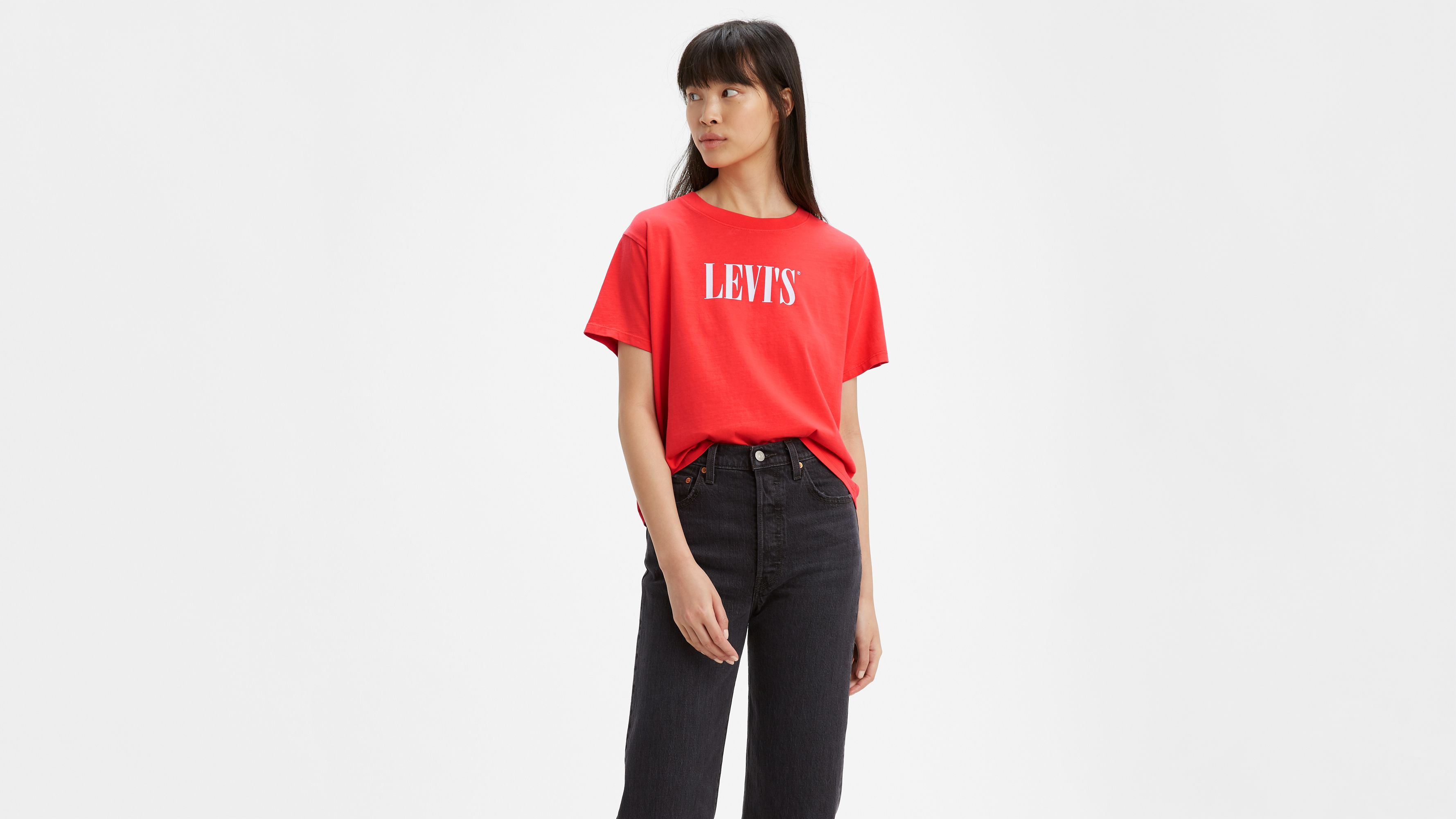 varsity tee levis