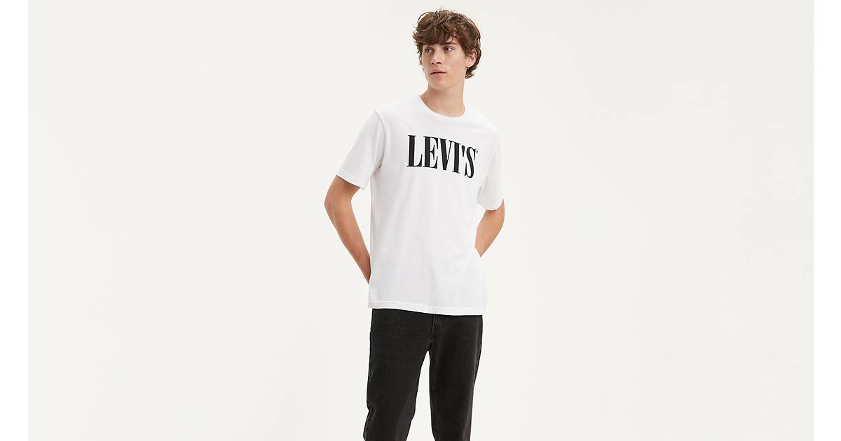 Relaxed Graphic Tee - White | Levi's® US