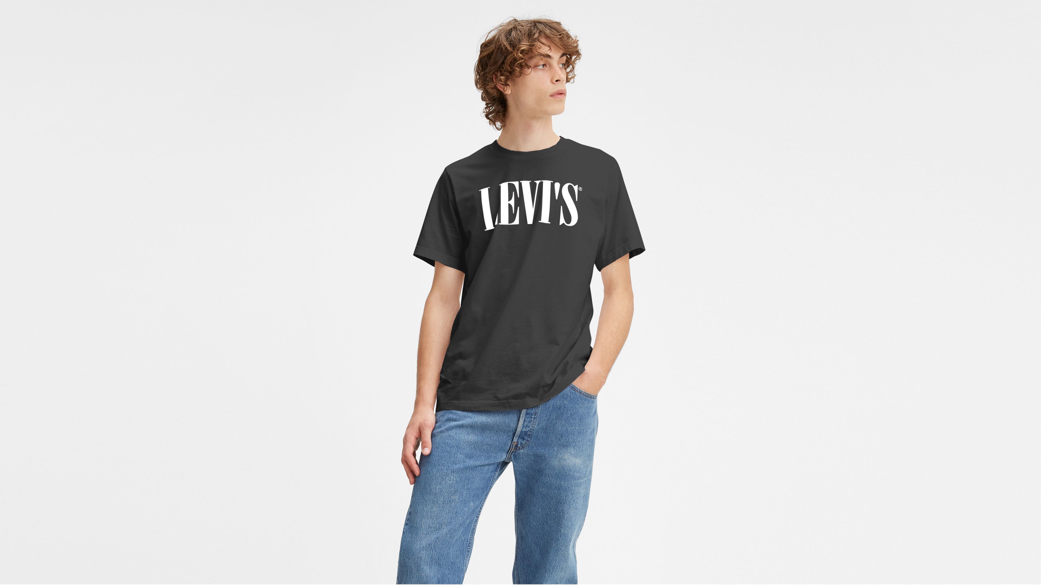 maglia levis blu e rossa