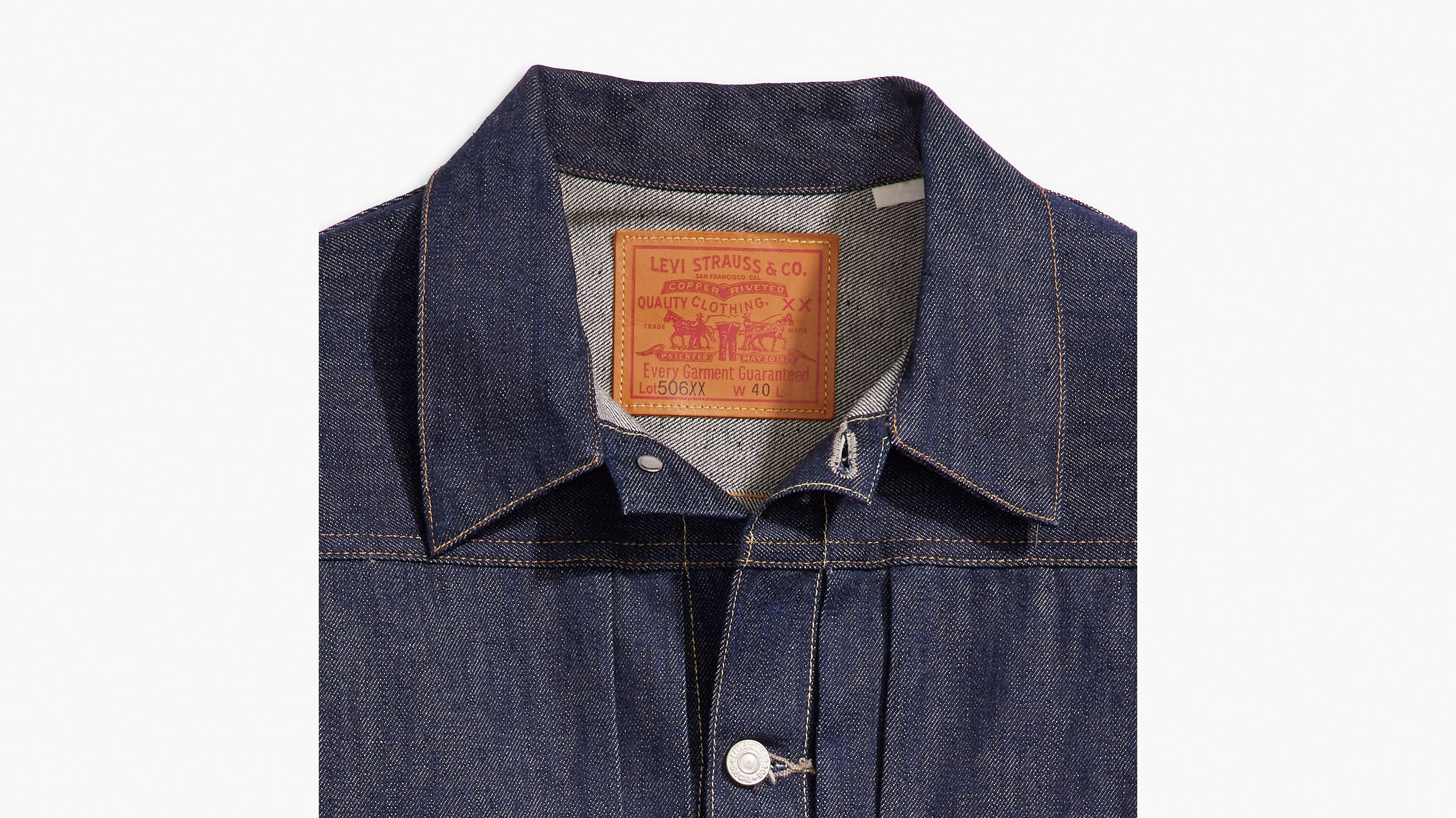 Levi's® Vintage Clothing 1936 Type I Jacket - Blue | Levi's® AD