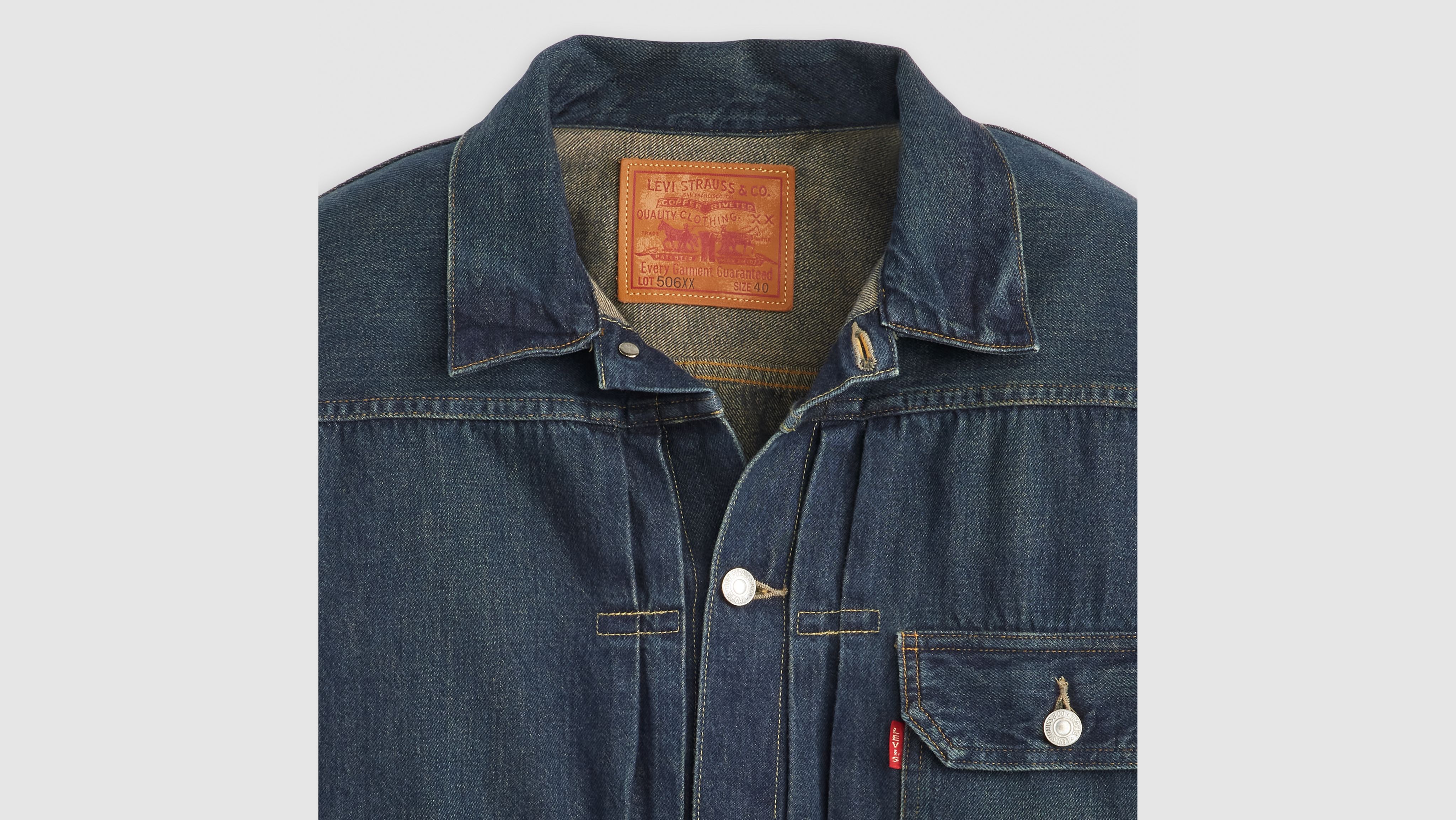 LEVI'S TYPE Ⅰ JACKET 506XX 1936 46 1936 Type I Jacket - Dark Wash | Levi's® US