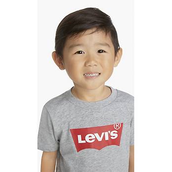 Short Sleeve Batwing T-Shirt Toddler Boys 2T-4T 4