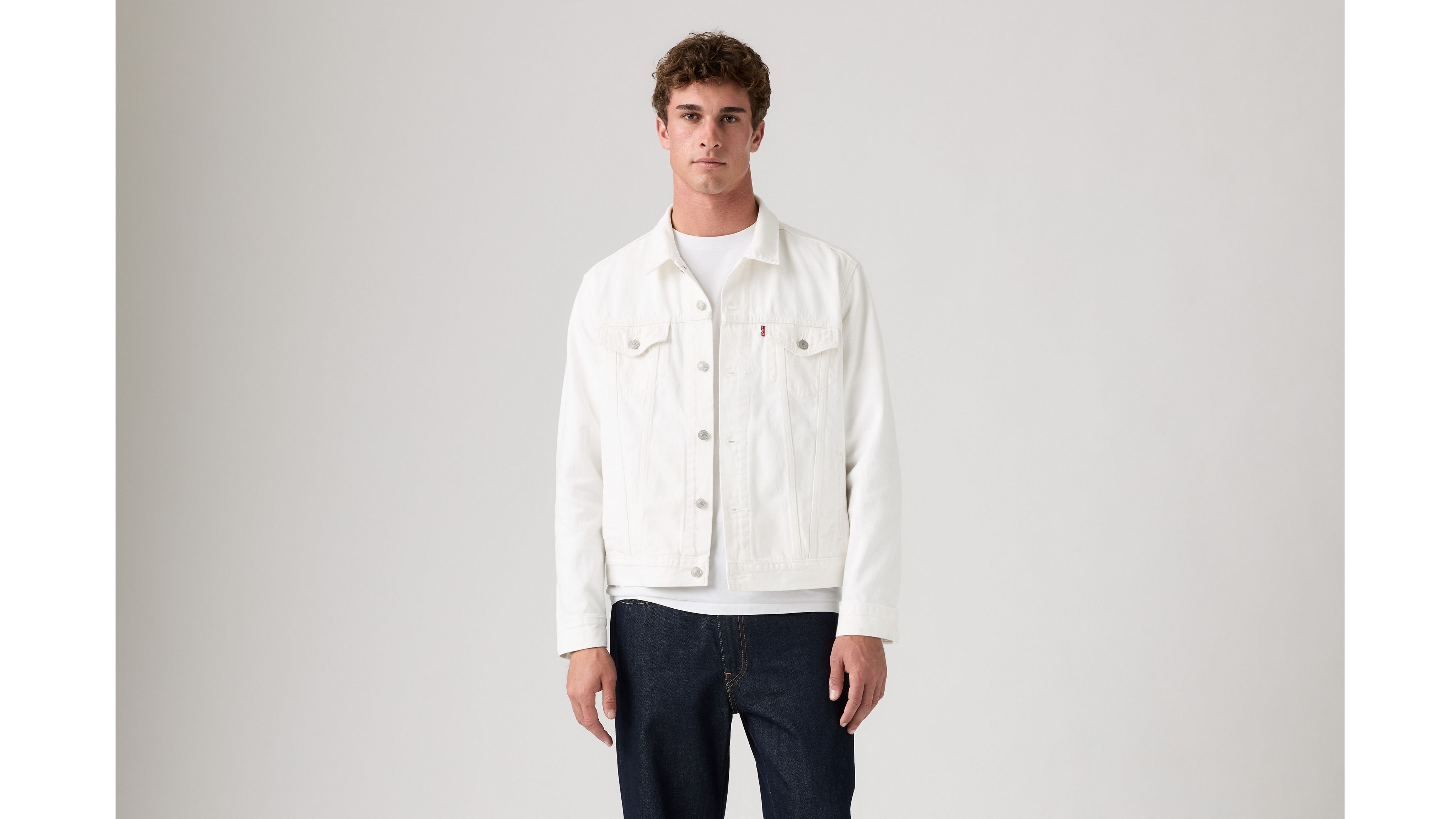 Trucker Jacket - White | Levi's® US