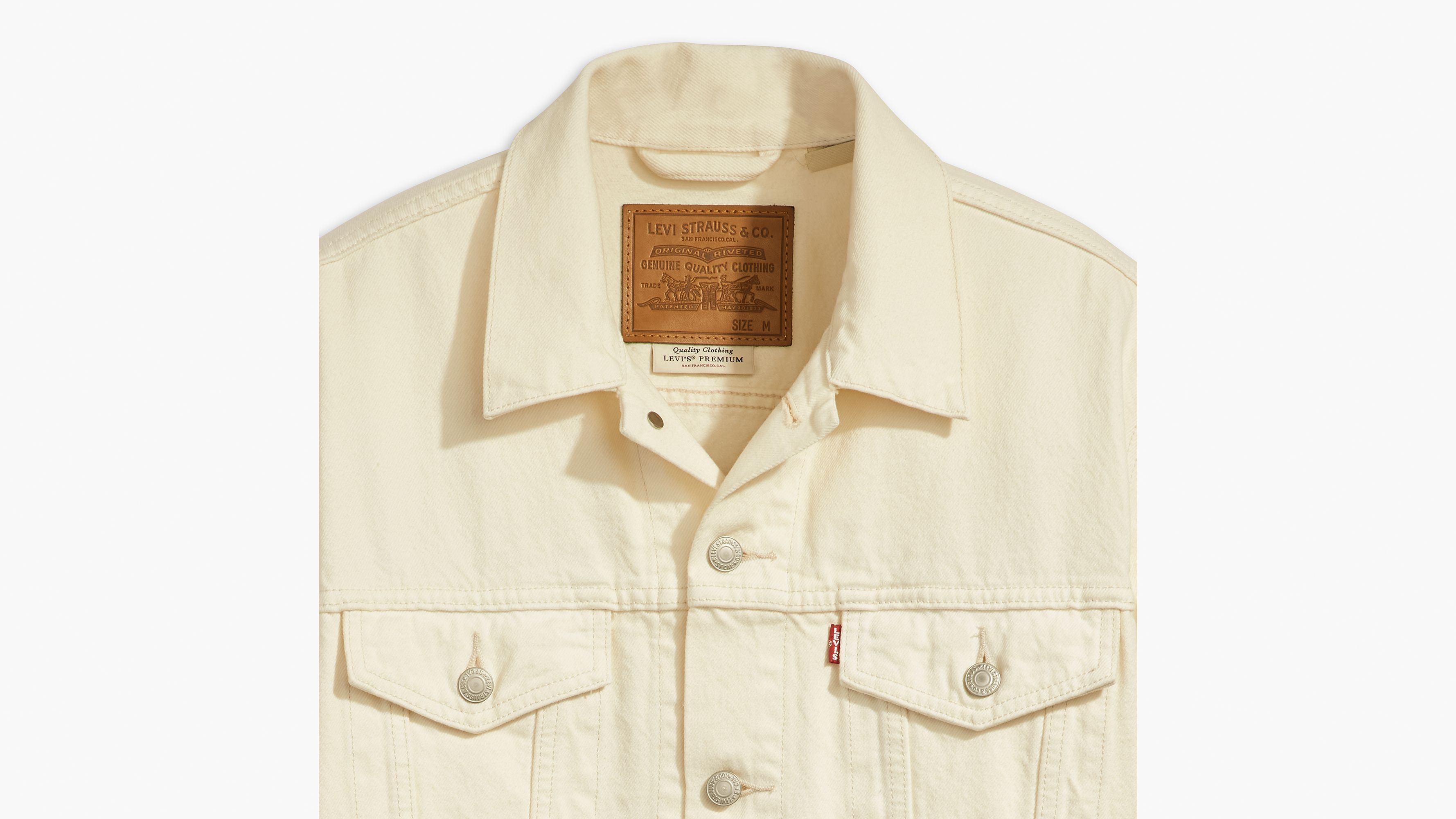 Trucker Jacket Cream Levi s GB