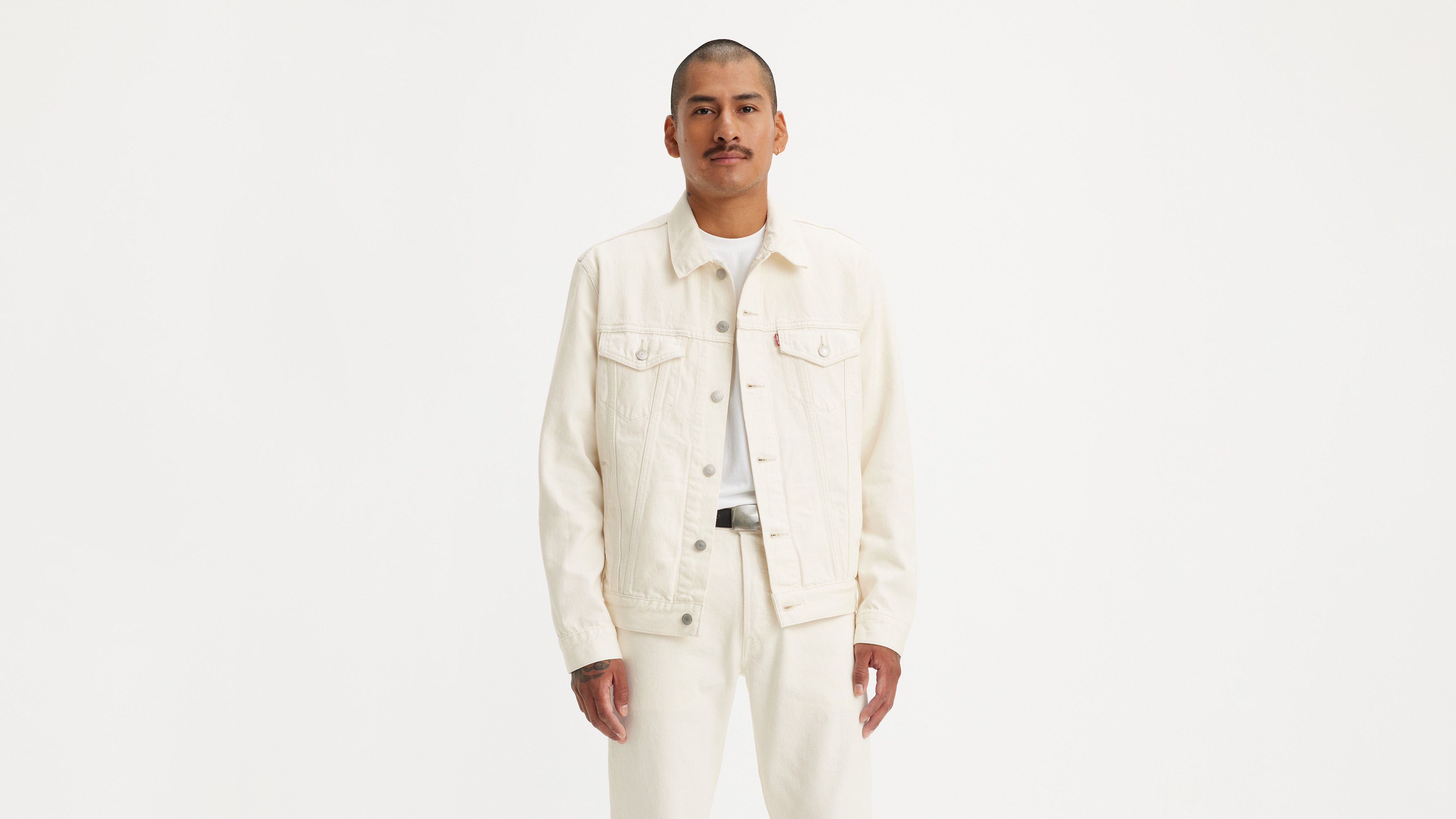 Trucker Jacket White Levi s CA