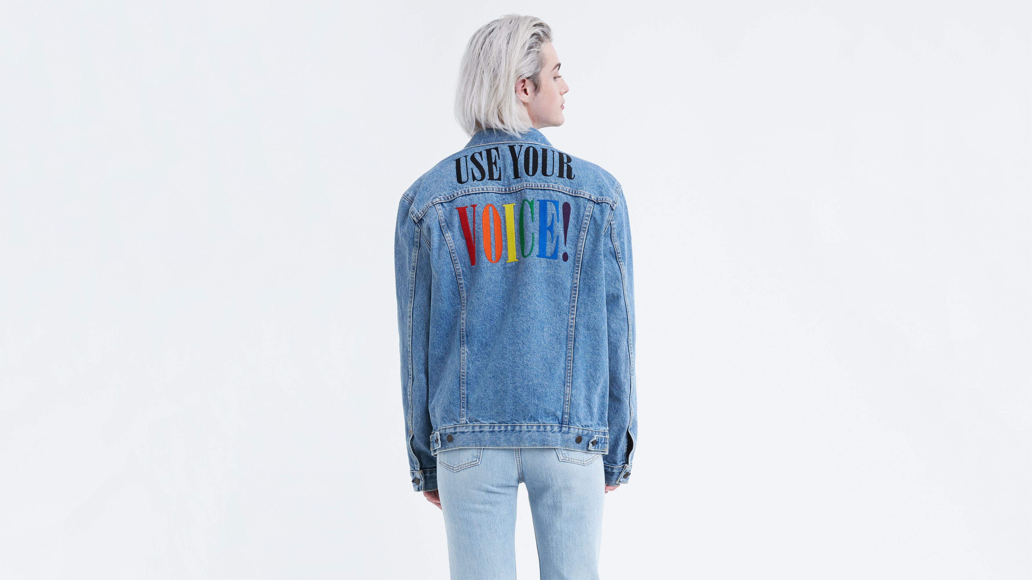 pride jean jacket