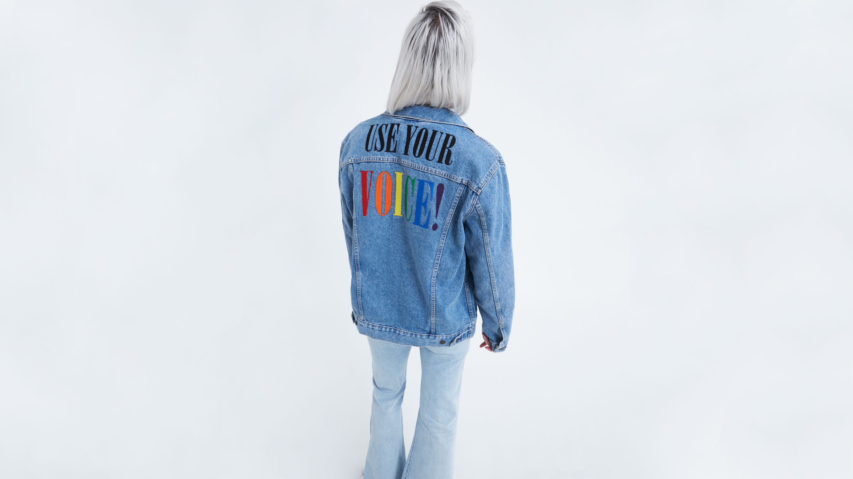 levi's pride trucker jacket