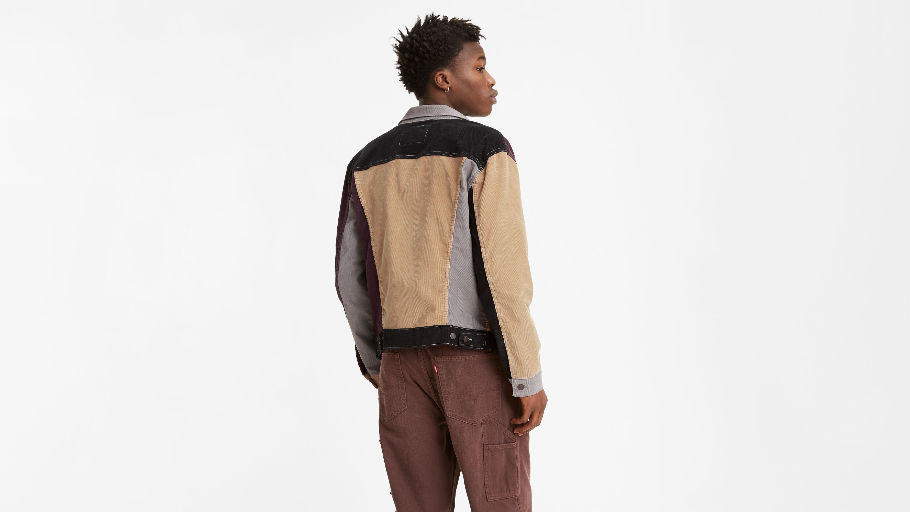 levis color block jacket