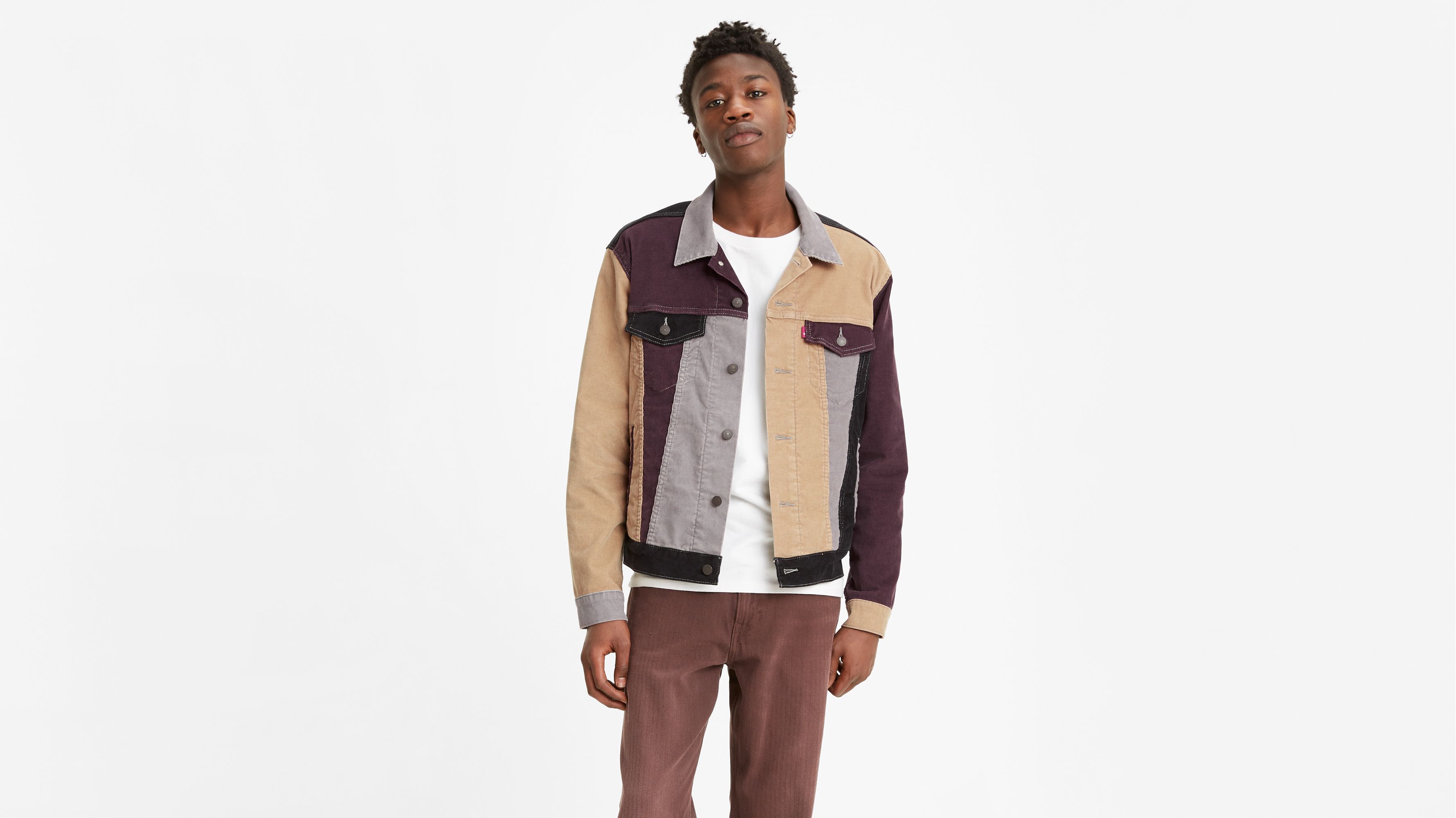 Colorblock Corduroy Trucker Jacket - Multi-color | Levi's® US