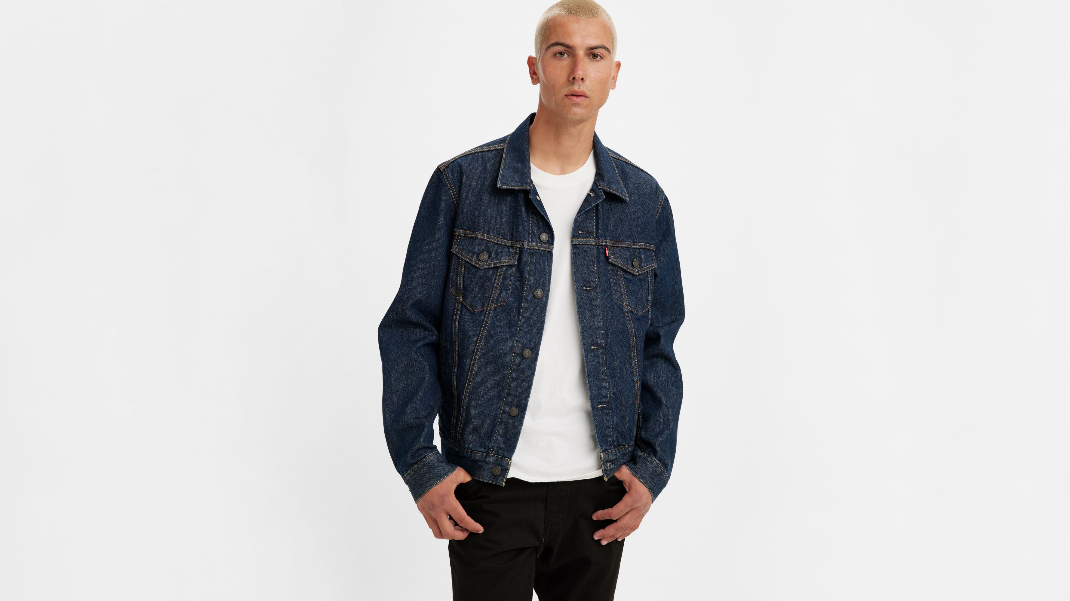 Trucker Jacket - Blue | Levi's® CY