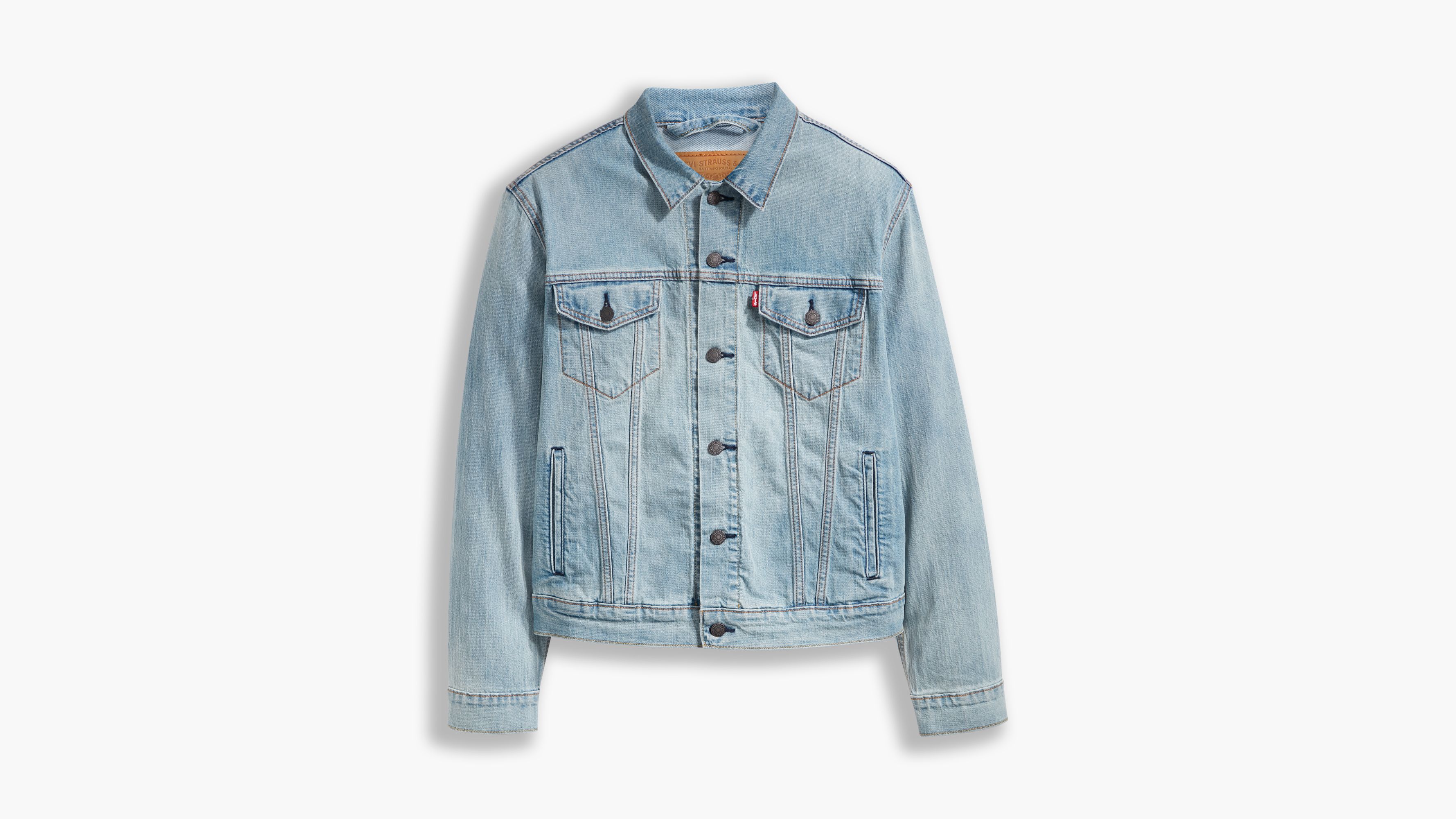 levi's trucker jacket light stonewash